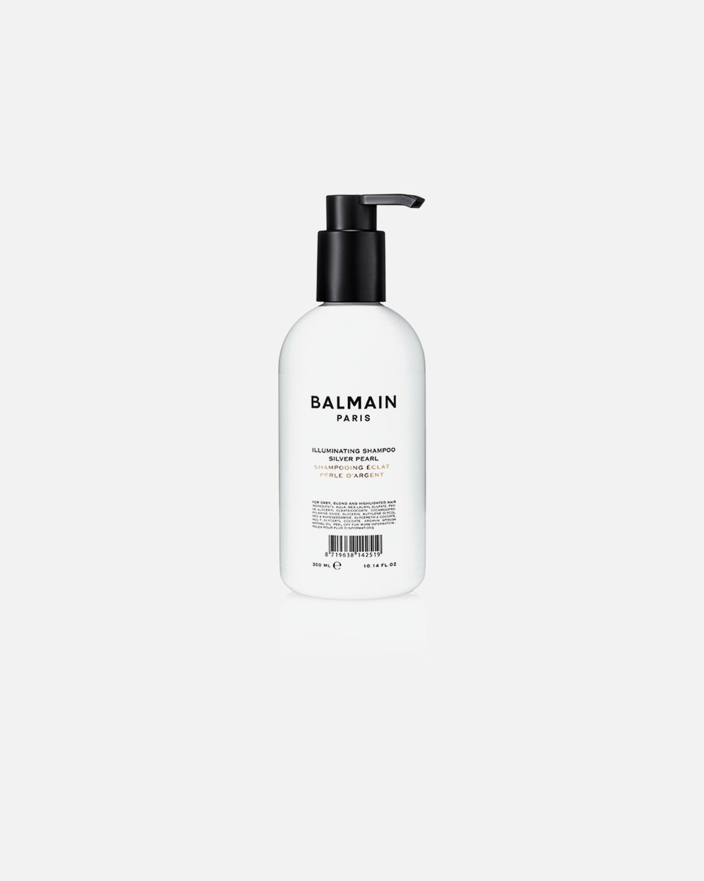 Szampon do włosów dla Unisex Balmain Hair Couture Illuminating Silver Pearl Shampo 300 ml