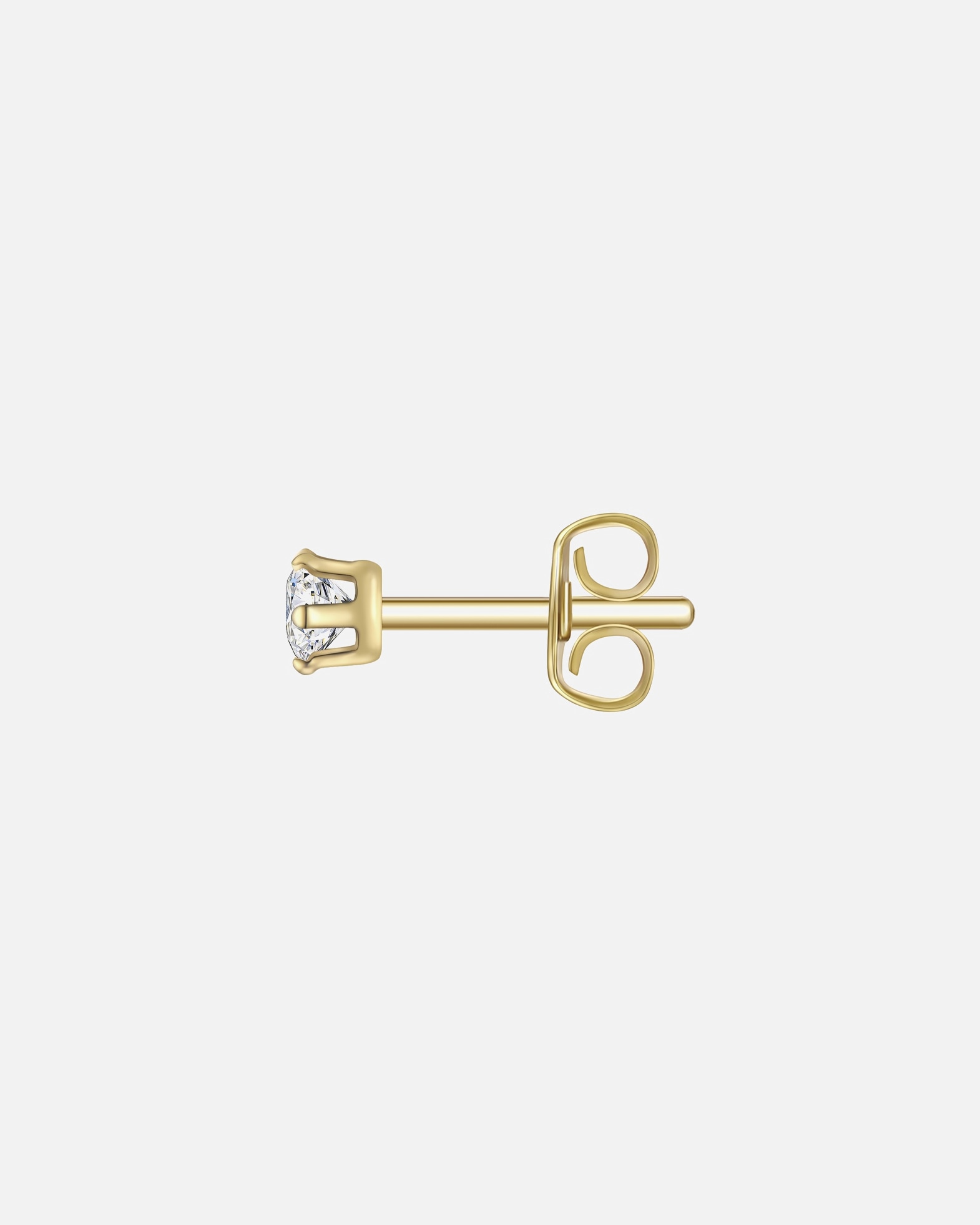 Kolczyki dla Mężczyzna True Rebels Kolczyki Stal nierdzewna Żółte złoto 4,3 mm