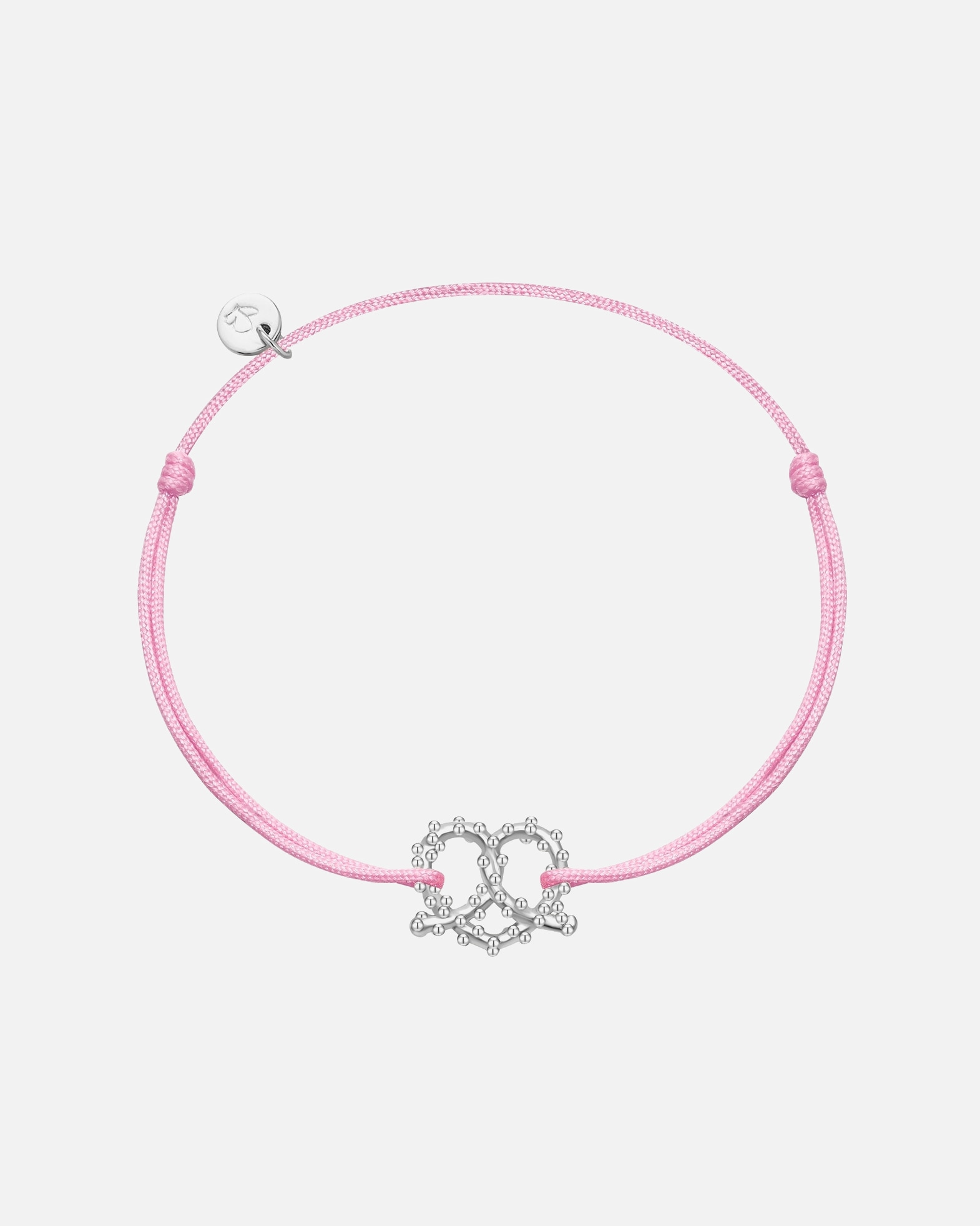 Bransoletka dla Kobieta Glanzstücke München Bransoletka Precel serce Srebro wysokiej próby Srebrny 15,0 - 22,0 cm, flexibel einstellbar