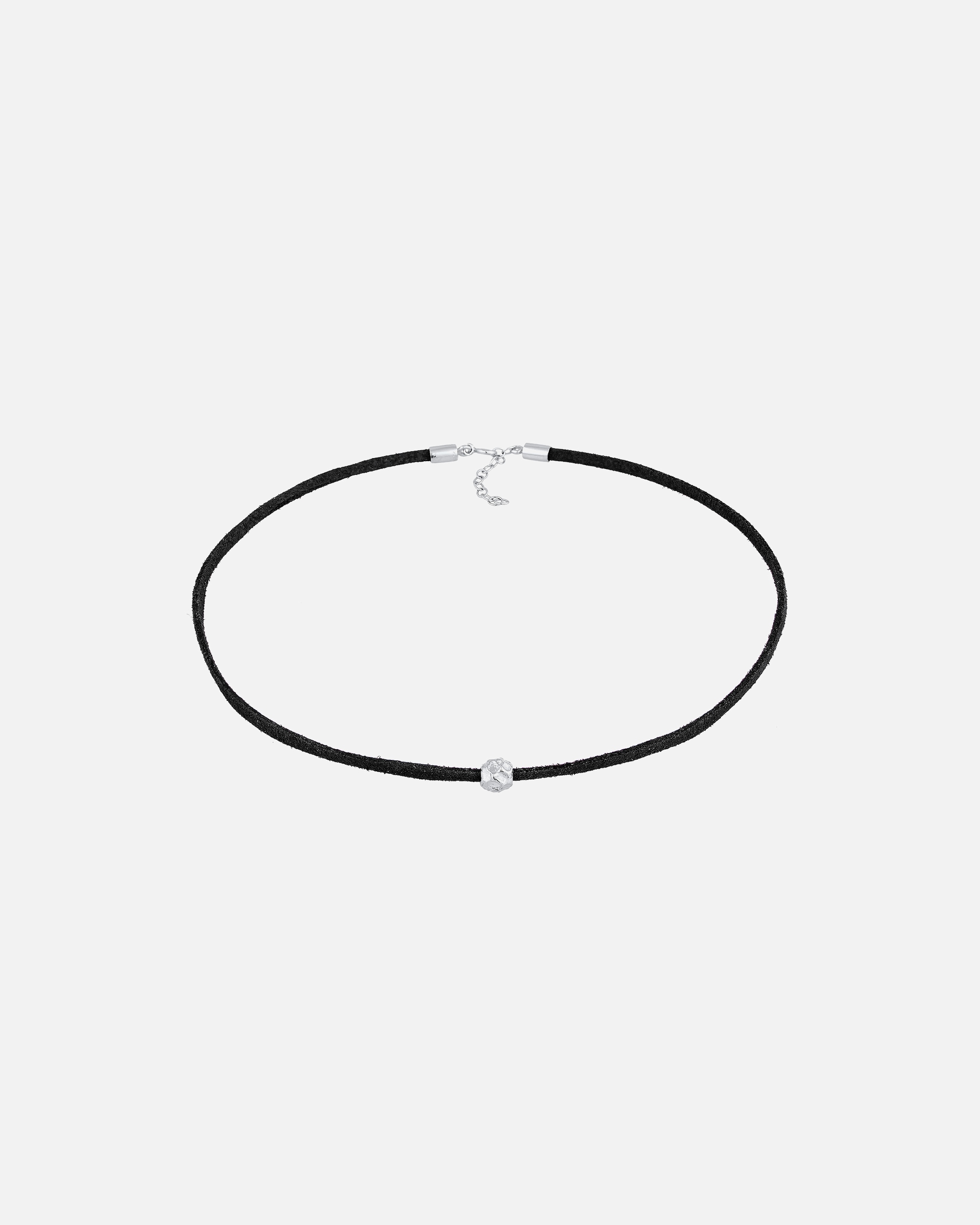 Naszyjnik dla Kobieta Elli Damski Choker koraliki Trend z imitacją skóry w srebrze próby 925 Sterling Silver silberfarben