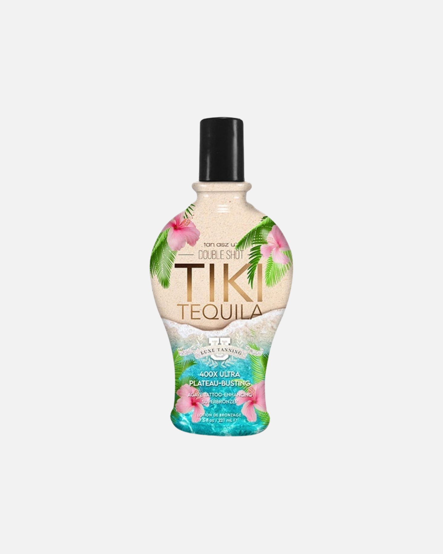 Samoopalacz dla Unisex Tan Asz U Default Brand Line Tiki Tequila bronzer do opalania z podwójną dawką bronzerów i efektem głębokiego blasku 221 ml