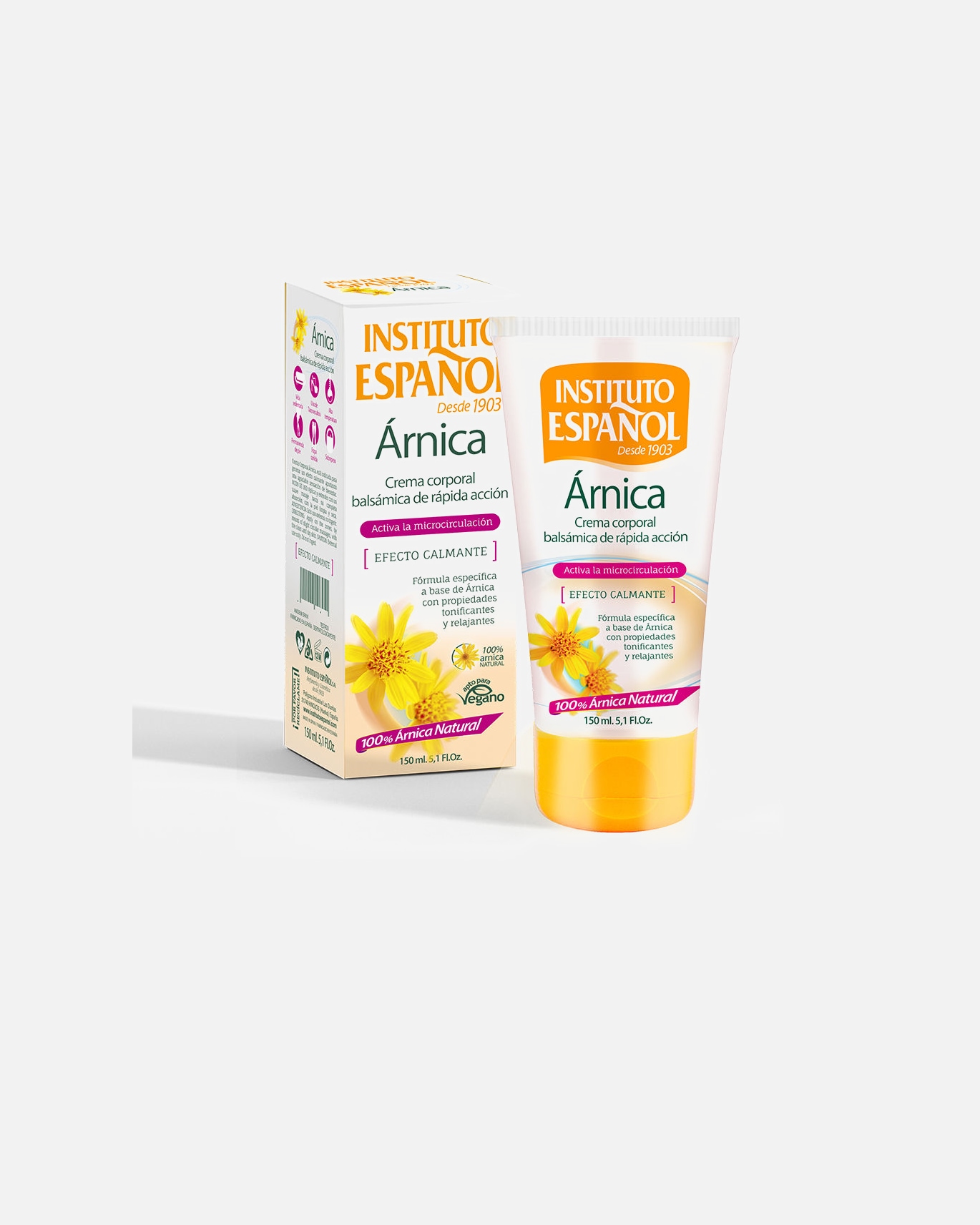 Emulsja do ciała dla Kobieta Instituto Español ARNICA crema refecto calmante 150 ml