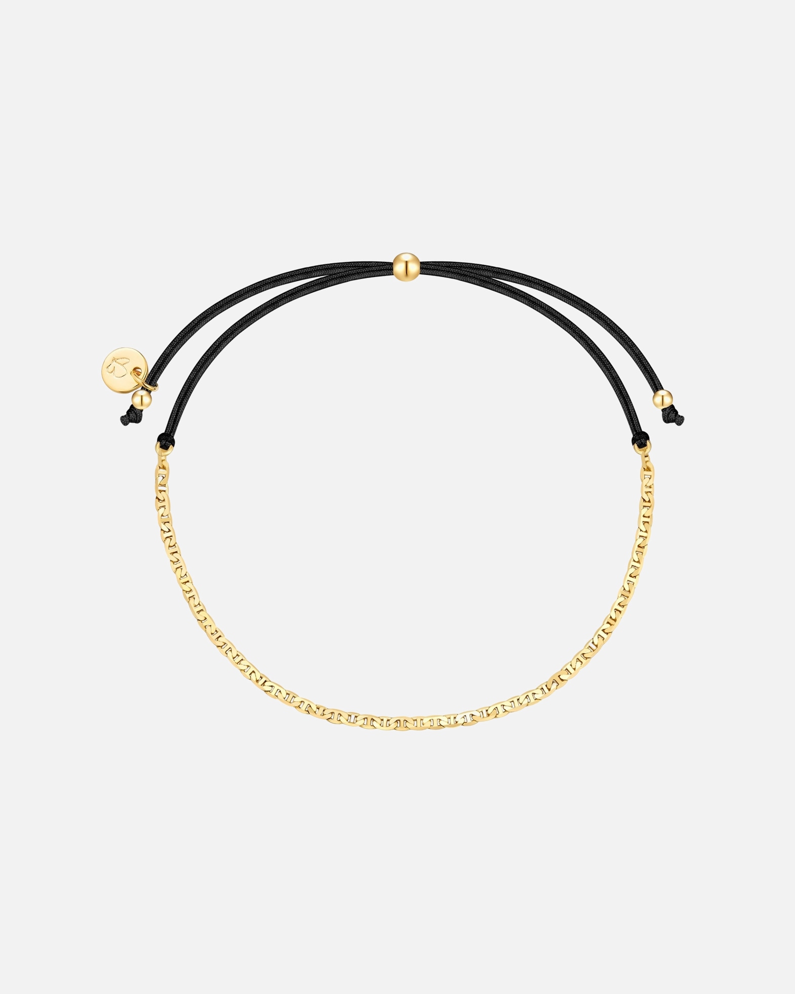 Bransoletka dla Kobieta Glanzstücke München Bransoletka z srebra próby 925 w kolorze zlotym 15,0 - 22,0 cm, flexibel einstellbar