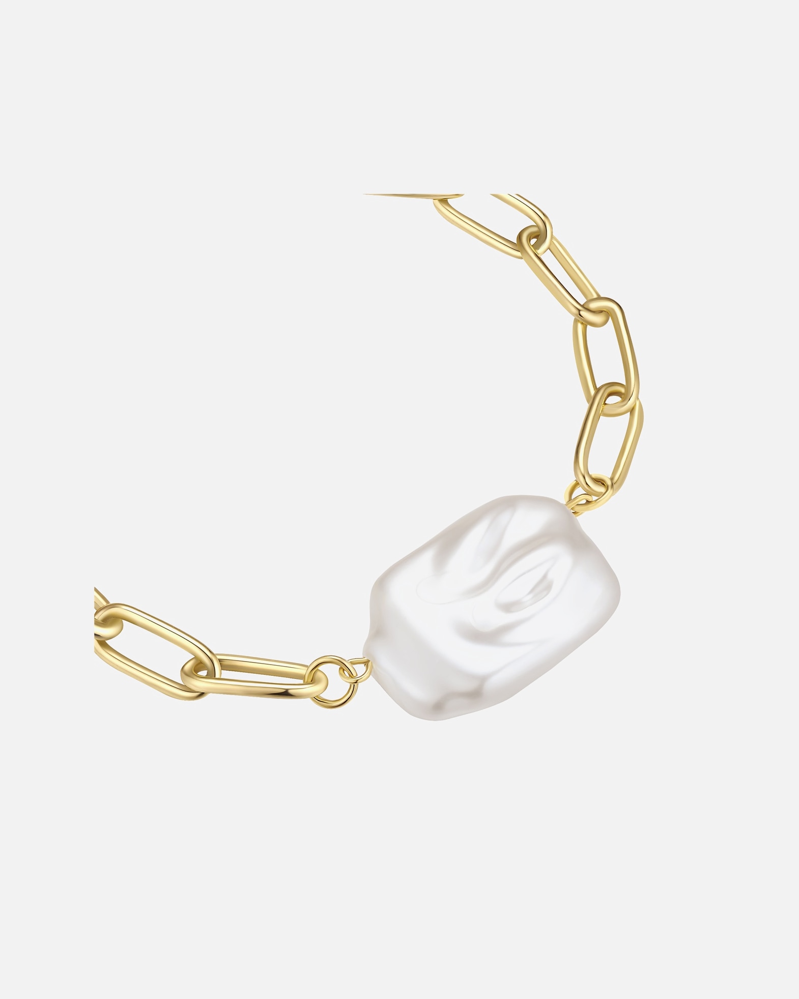 Bransoletka dla Kobieta Yokoamii Bransoletka z Stop metali w Żółte złoto 18,0 cm Basislänge + 3,0 cm Verlängerung