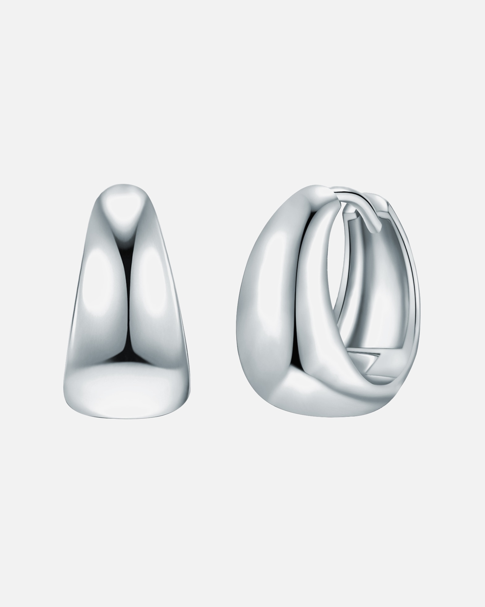 Obrączki dla Kobieta Kolczyki z Srebro wysokiej próby w Srebrny 14,8 mm