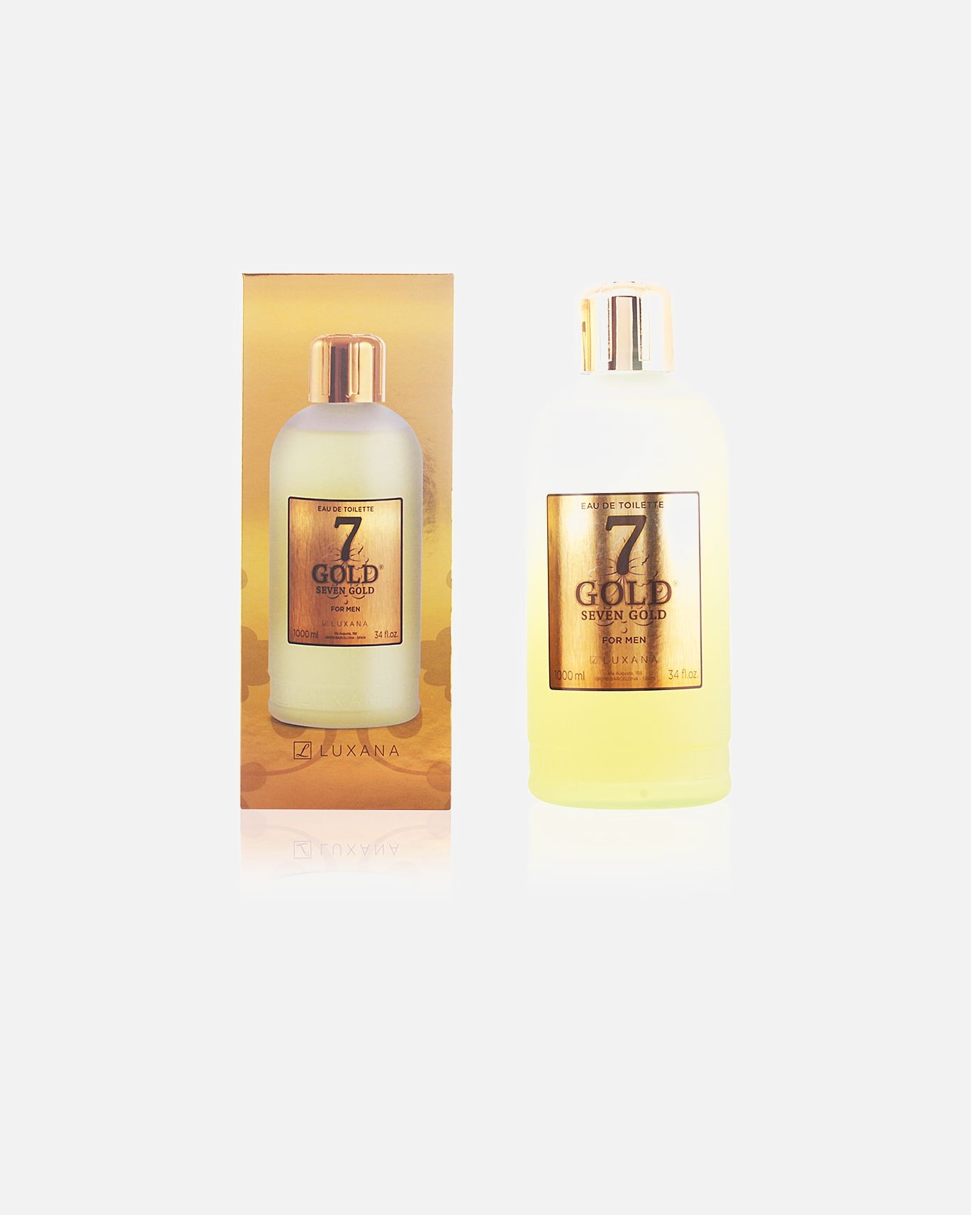 Woda toaletowa dla Mężczyzna Luxana SEVEN GOLD woda toaletowa 1000 ml