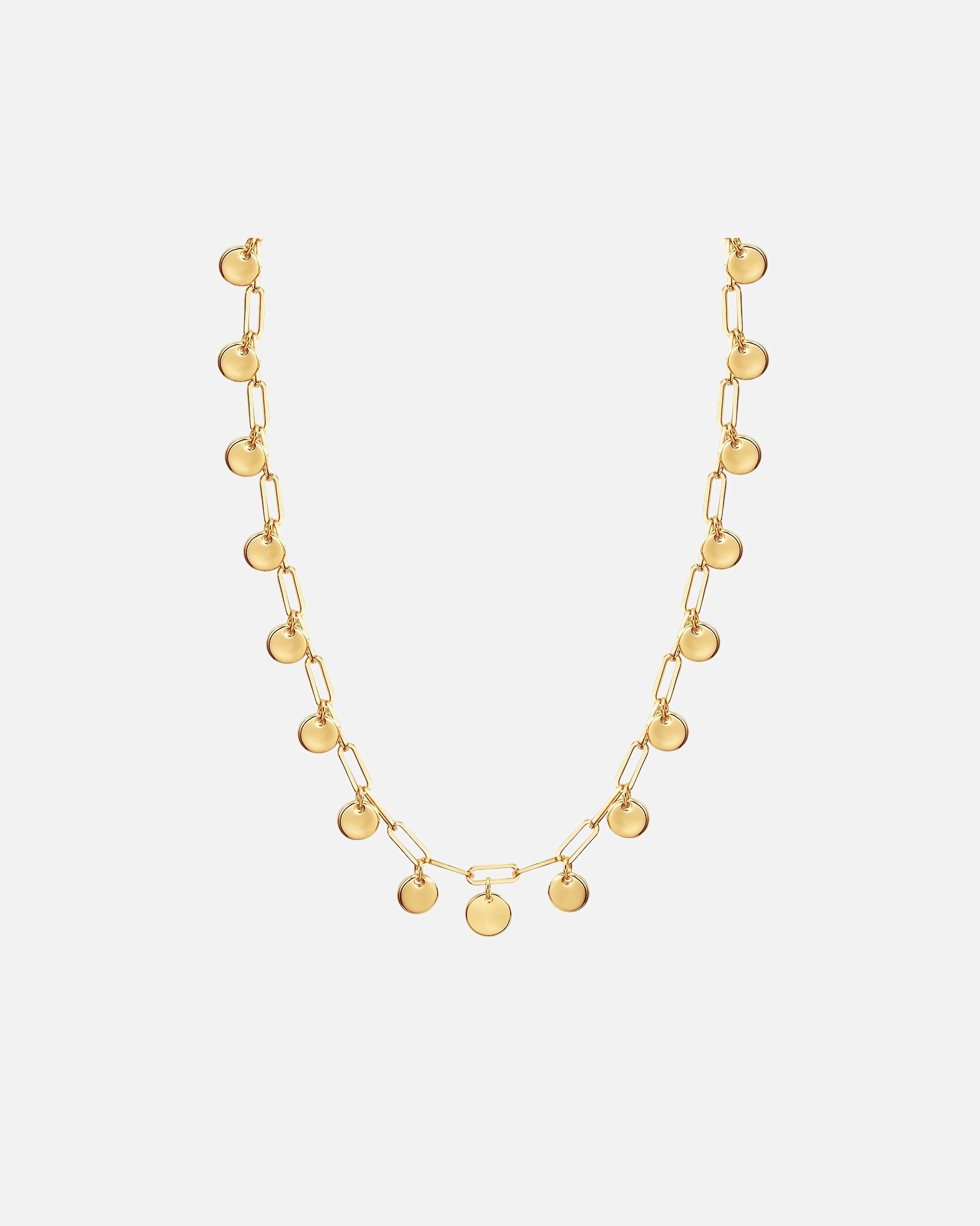 Naszyjnik dla Kobieta Lulu & Jane Łańcuszek z Stop metali w Żółte złoto 77,0 cm