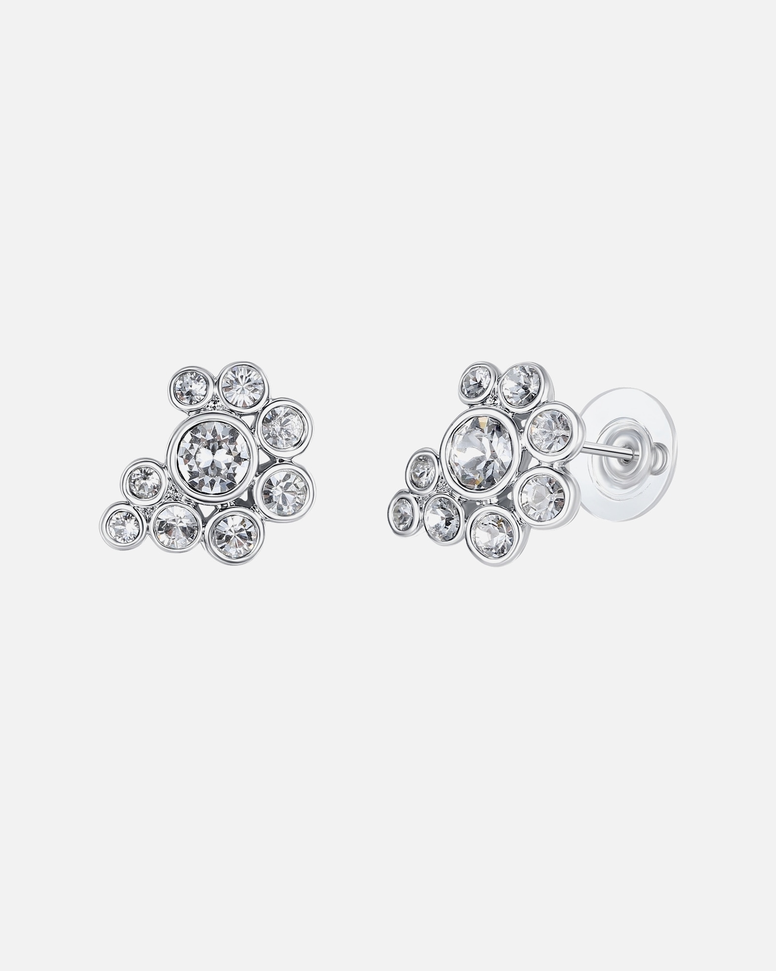 Kolczyki dla Kobieta Lulu & Jane Stop metali Zdobienie kryształkami Swarovski® 17,0 mm
