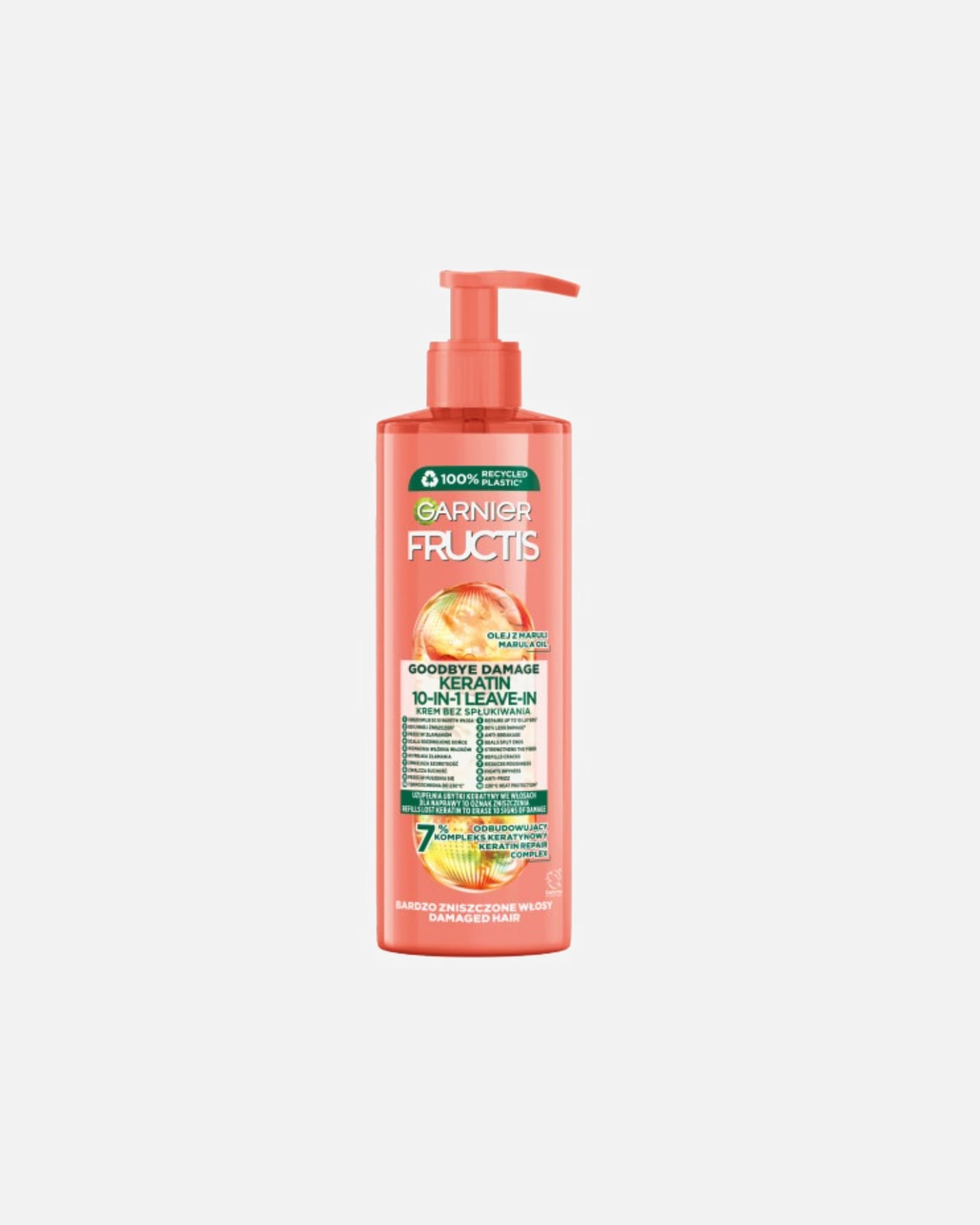 Odżywka do włosów do spłukiwania dla Kobieta Garnier Fructis Goodbye Damage 400 ml
