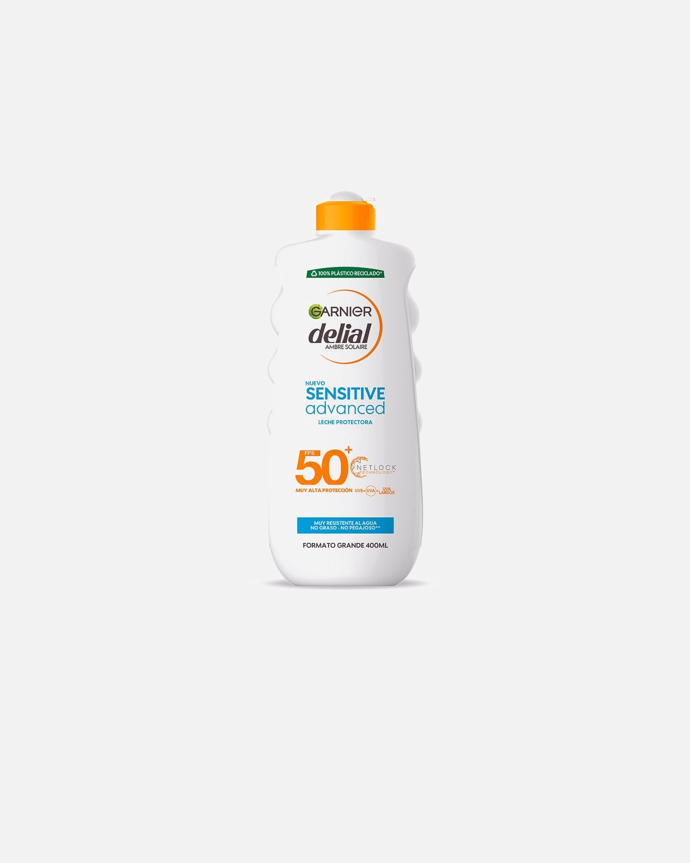 Krem przeciwsłoneczny do ciała dla Unisex Garnier Mleczko DELIAL SENSITIVE ADVANCED SPF50+ 400 ml