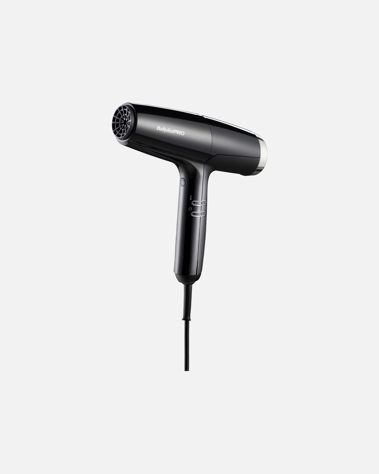 Suszarka do włosów dla Unisex BaByliss Pro Digital Highspeed Dryer Falco Czarny srebrny