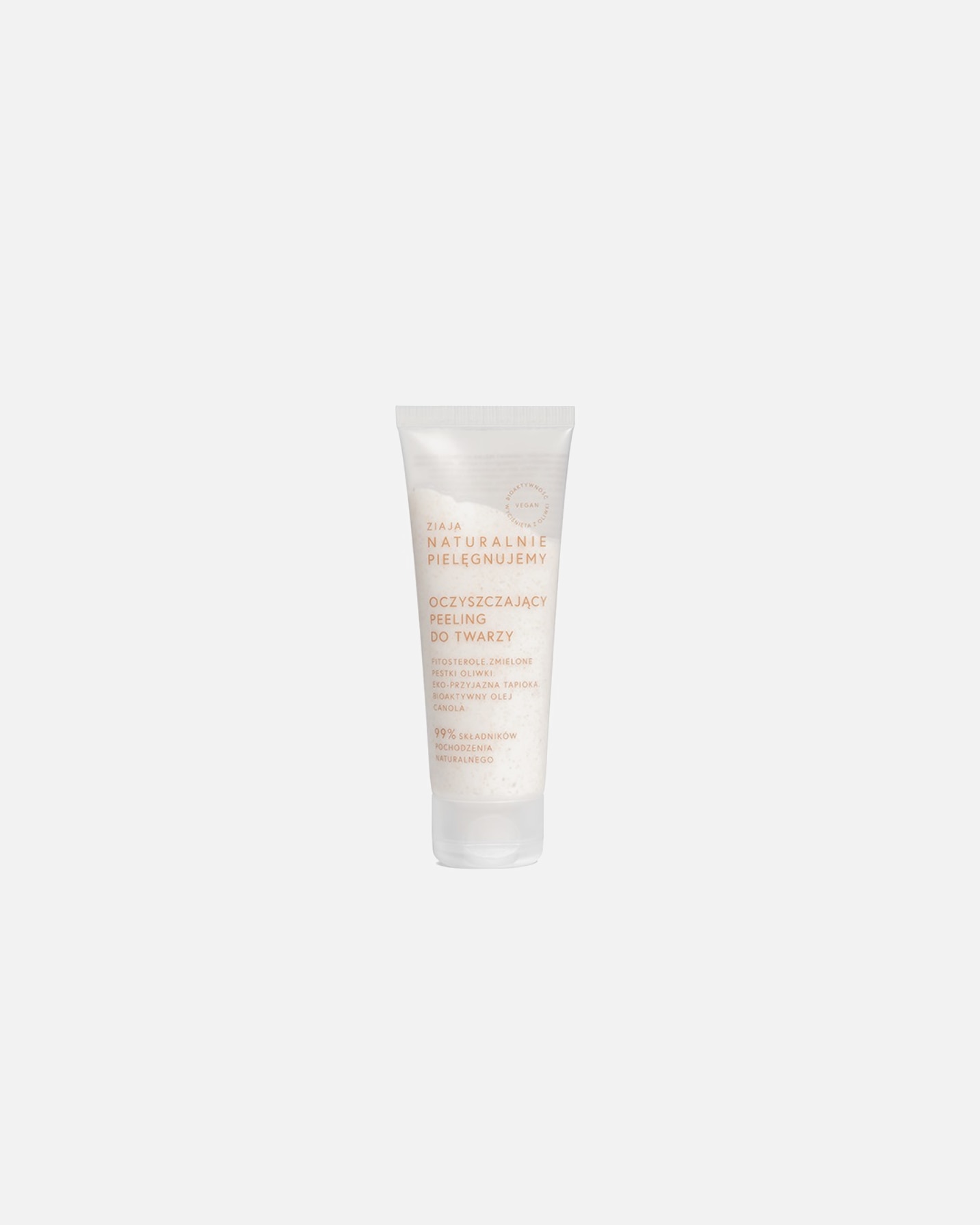 Peeling do twarzy dla Kobieta Ziaja Naturalnie Pielęgnujemy 70 ml