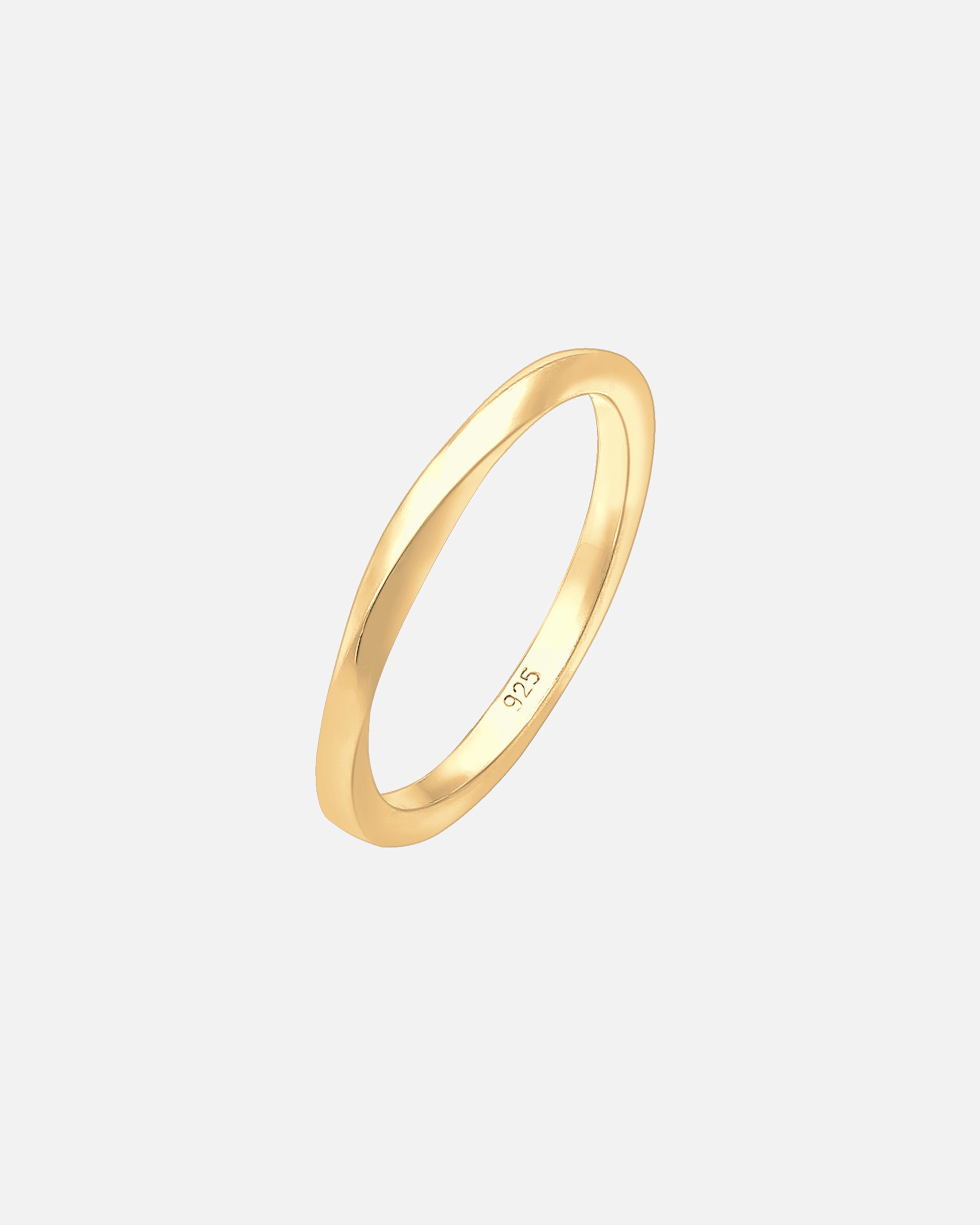 Pierścionek dla Kobieta Damskie Knot Ring Timeless Basic w srebra próby 925 56