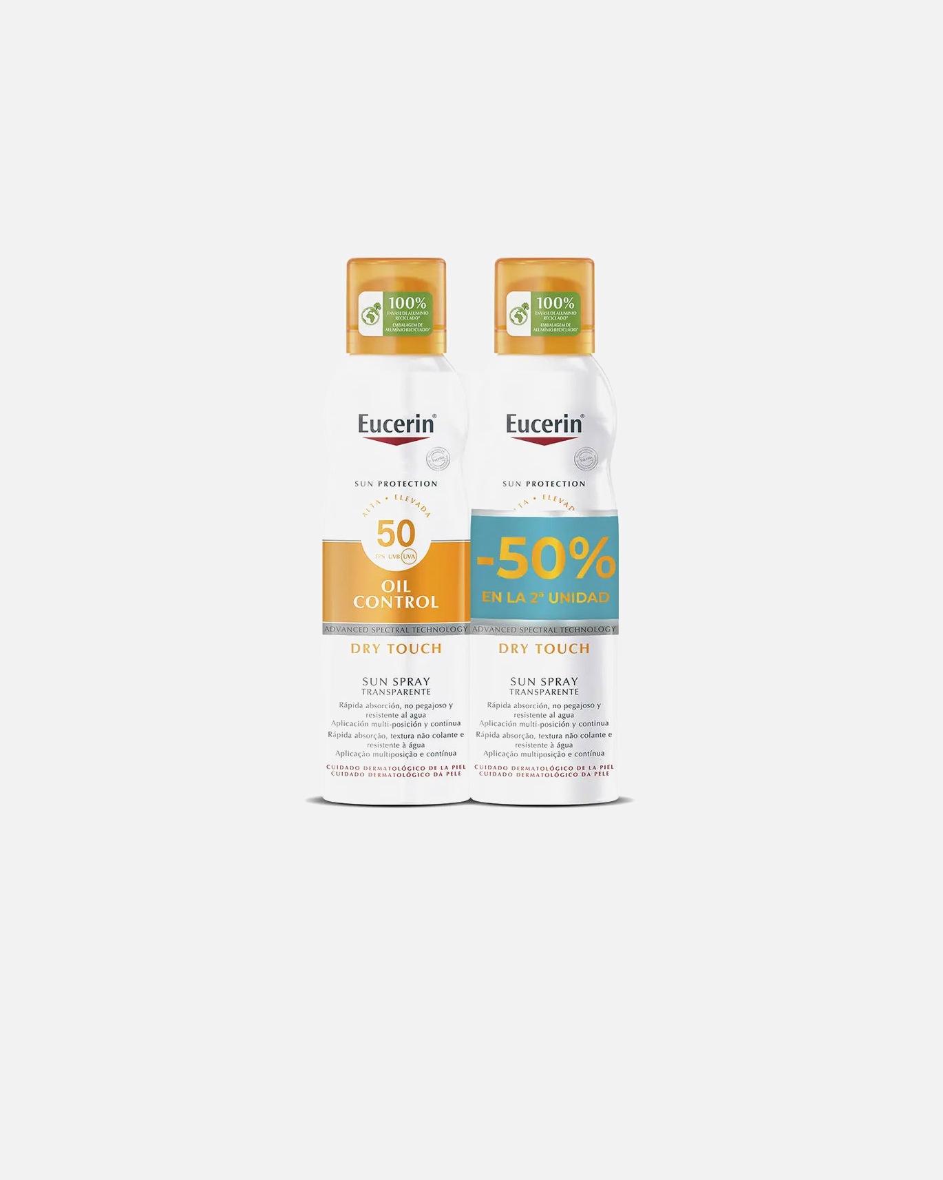 Spray do opalania dla Unisex Eucerin Promocja SUN SENSITIVE PROTECT spray SP50+ 400 ml