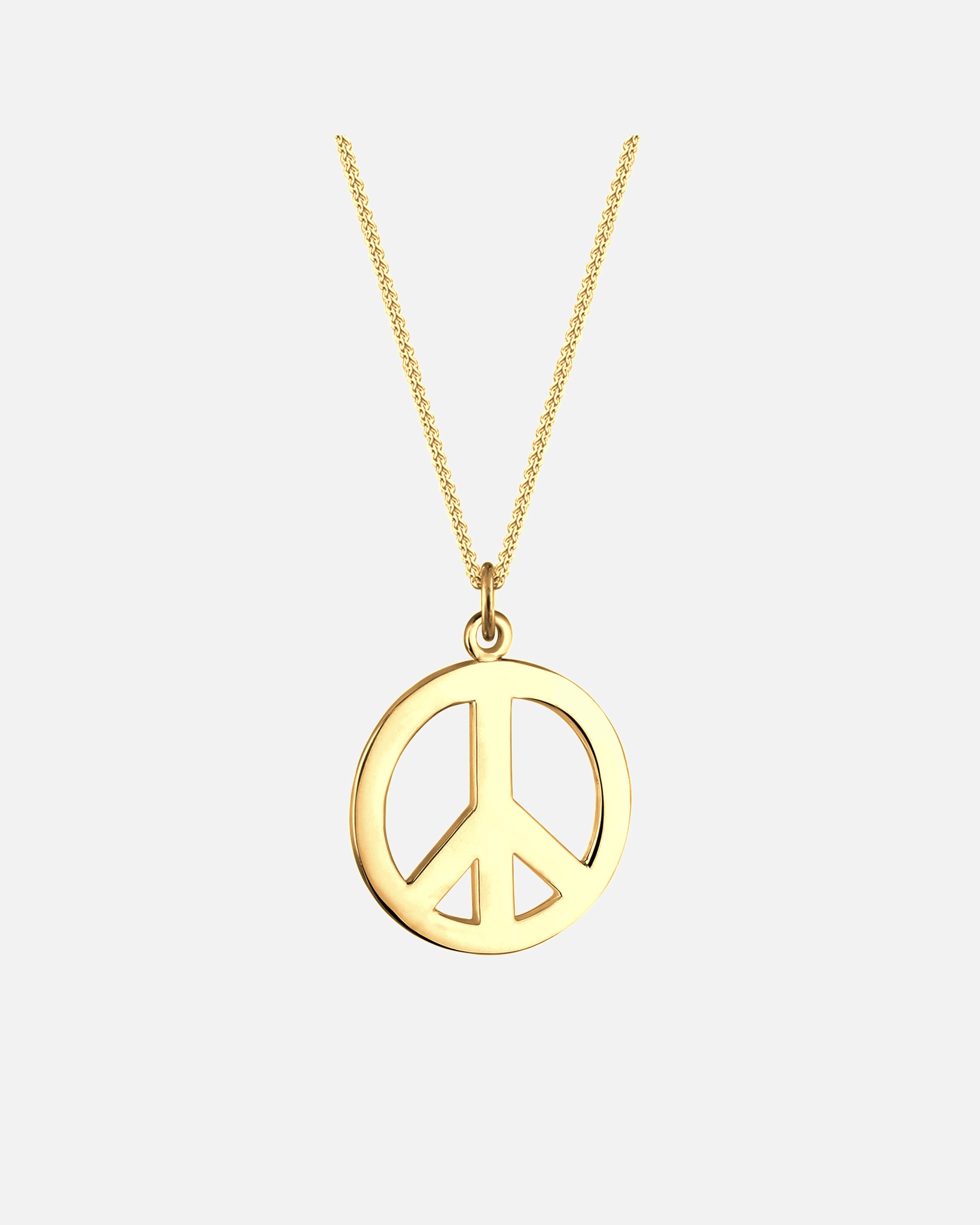 Naszyjnik dla Kobieta Elli Damski znak pokoju Peace Boho w srebrze próby 925 Sterling Silver 55