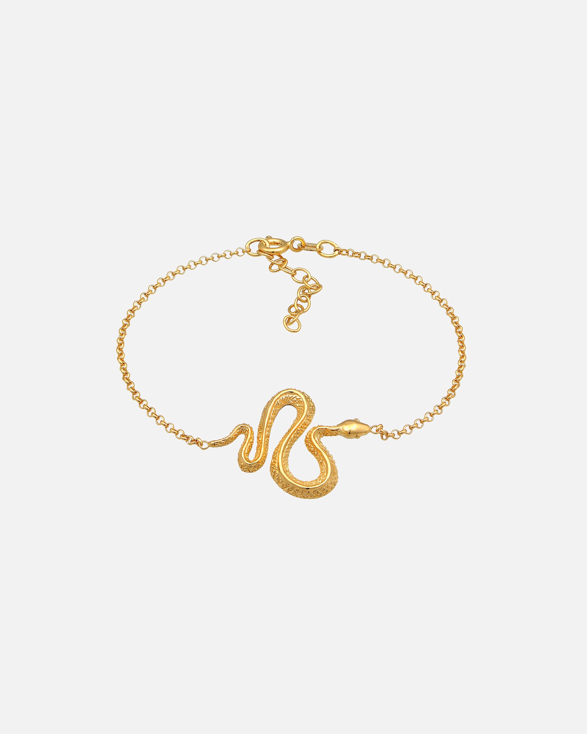 Bransoletka dla Kobieta Elli Damska bransolteka symbol węża Trend w srebrze próby 925 Sterling Silver 16