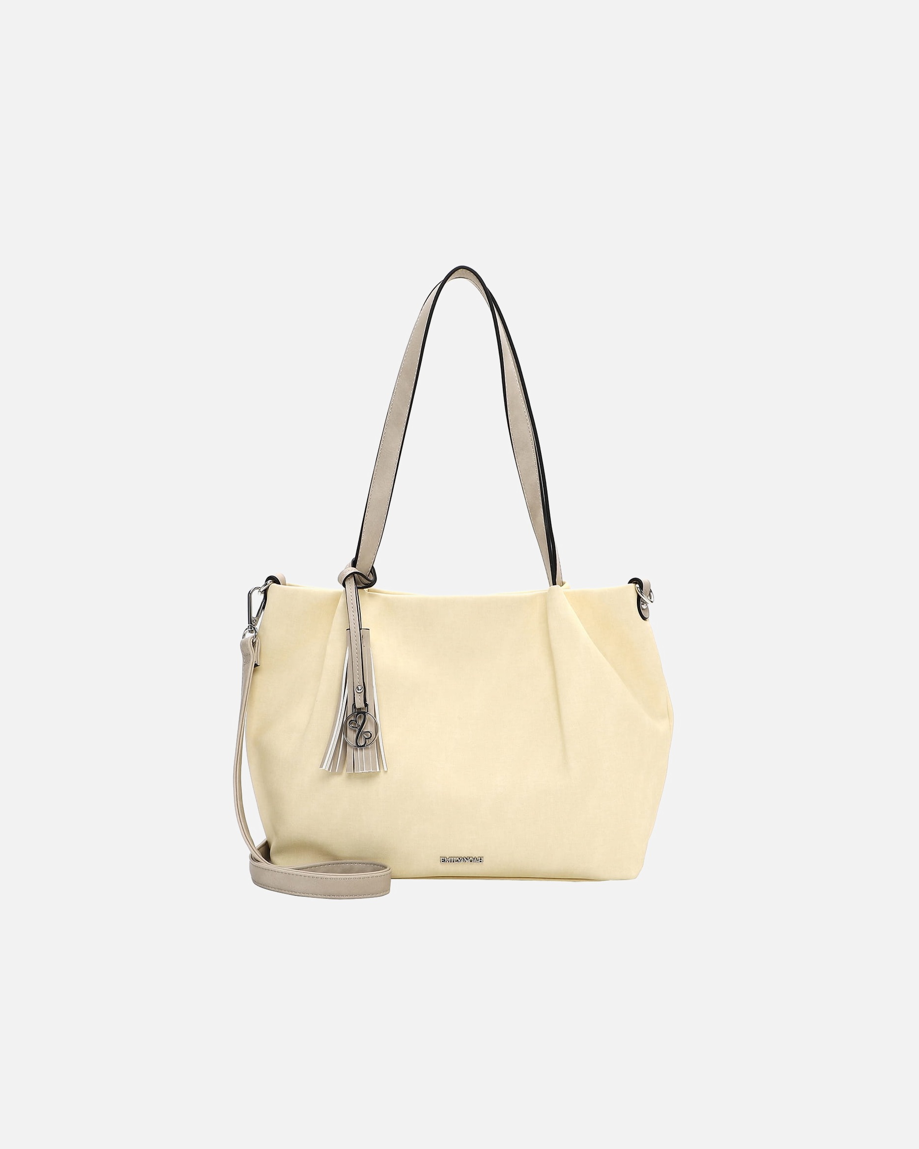 Shopper dla Kobieta Emily & Noah Torebka Shopper E&N Elke lightyellow