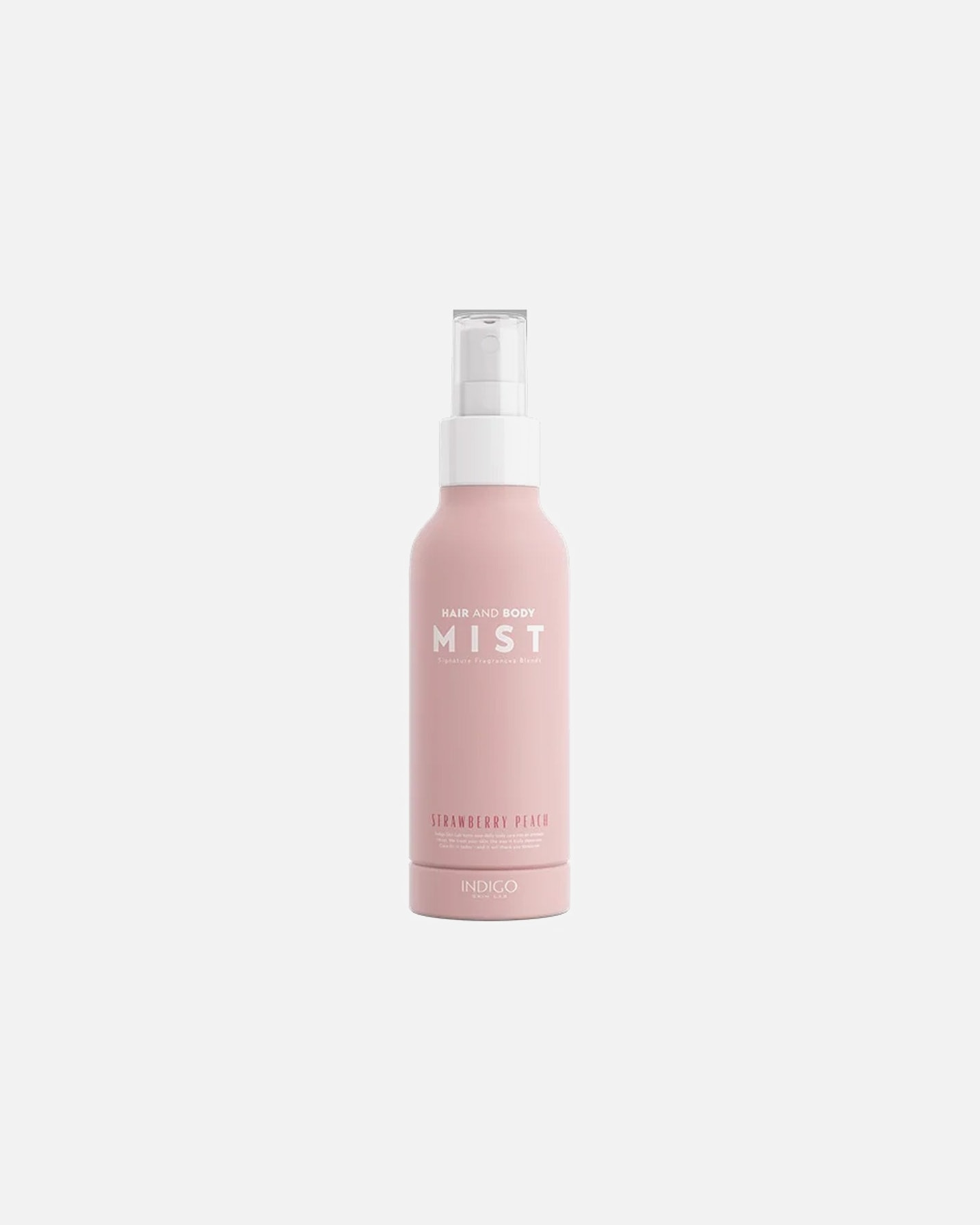 Spray do ciała dla Unisex Indigo Nails Strawberry Peach 150 ml