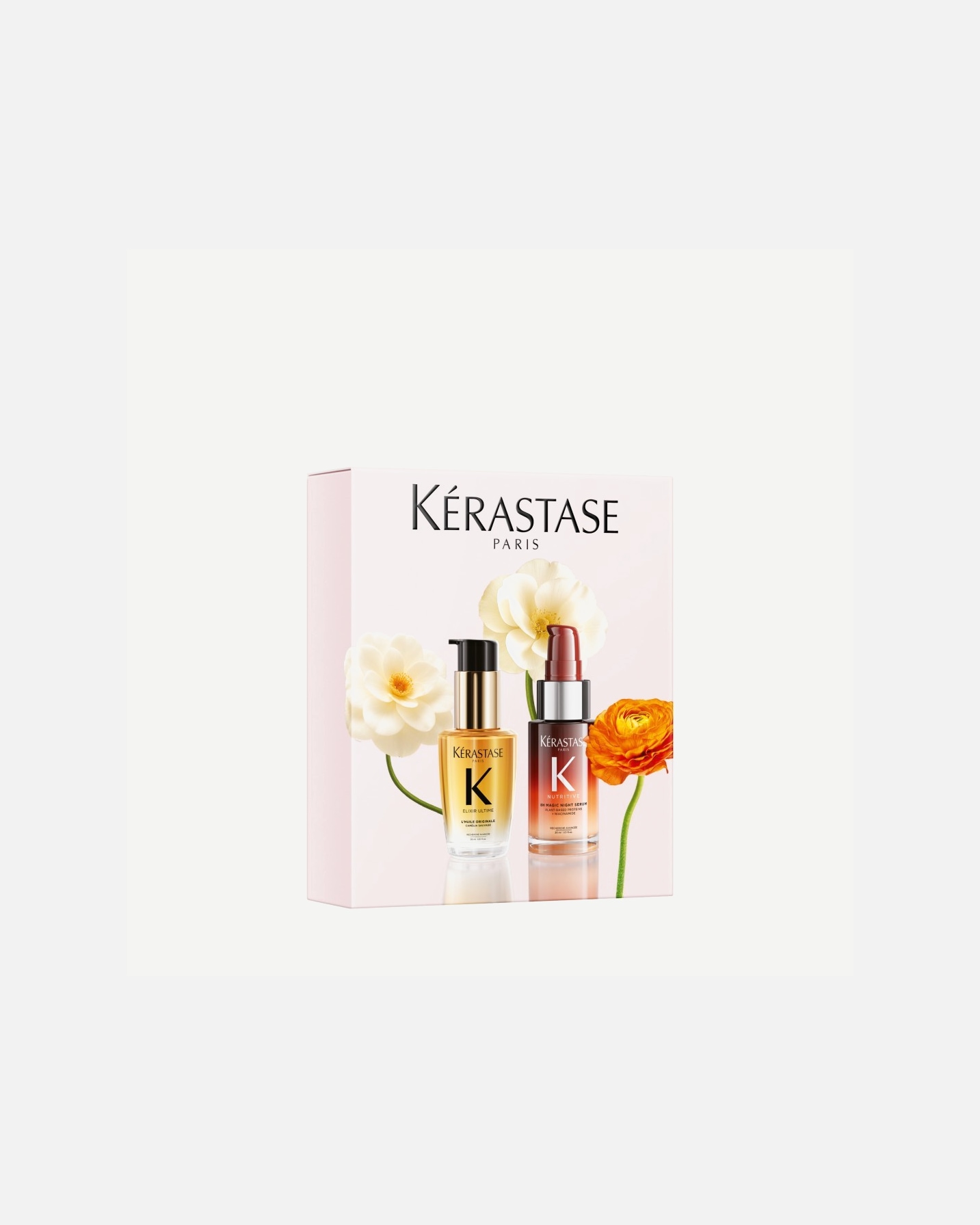 Zestaw do pielęgnacji włosów dla Unisex Kérastase Elixir Ultime Essentials: Zestaw Wiosenny Duo Dzień i Noc 1 szt.