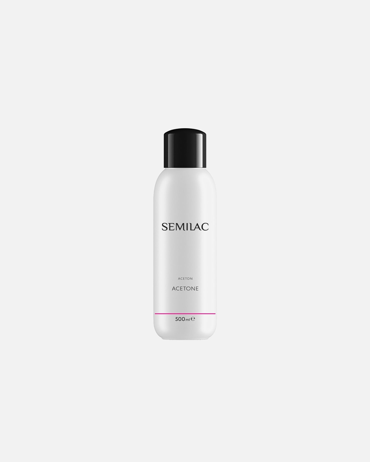 Zmywacz do paznokci dla Unisex Semilac Acetone 500 ml