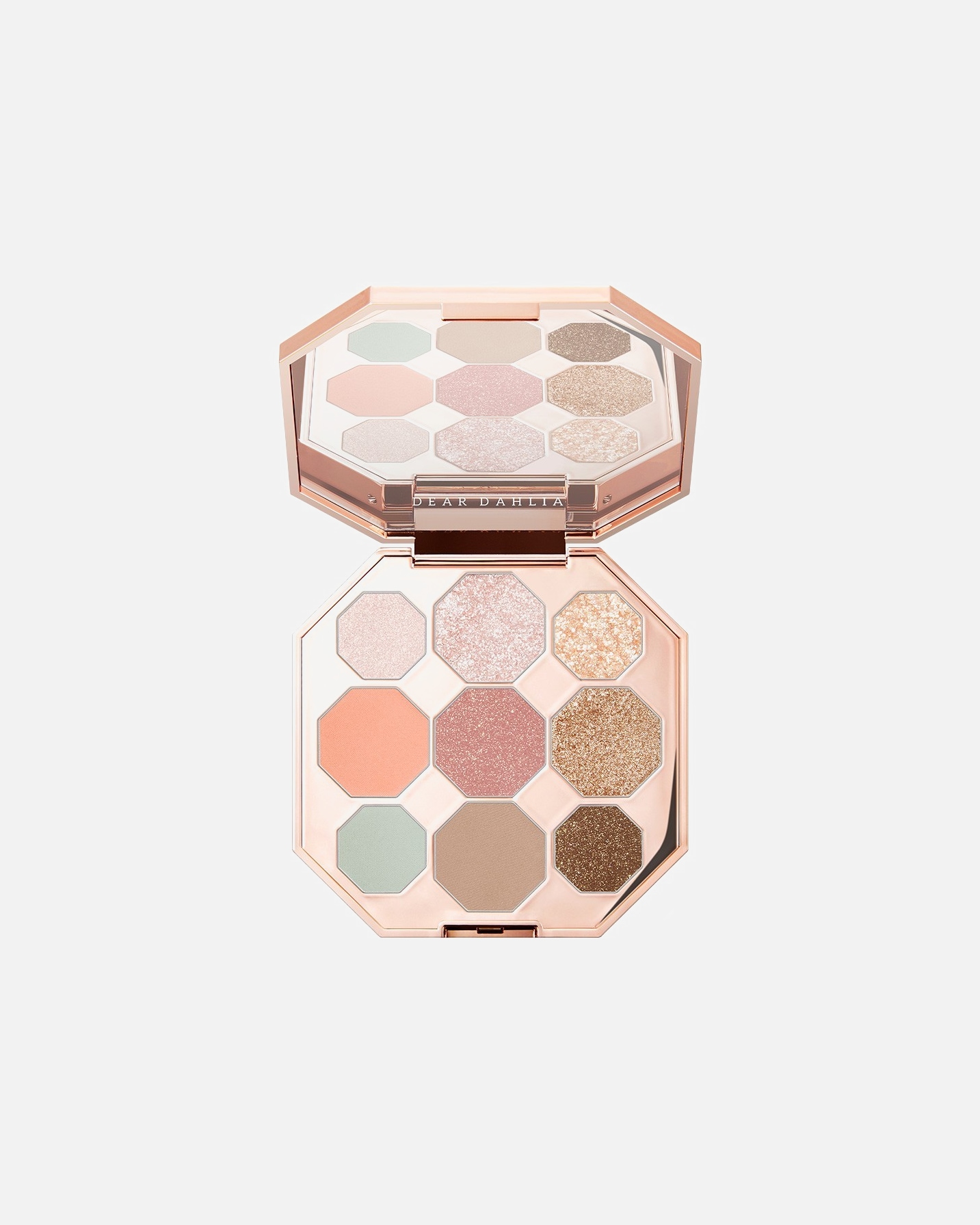 Cień do powiek dla Unisex Dear Dahlia Blooming Edition Garden of Light Palette Dawn