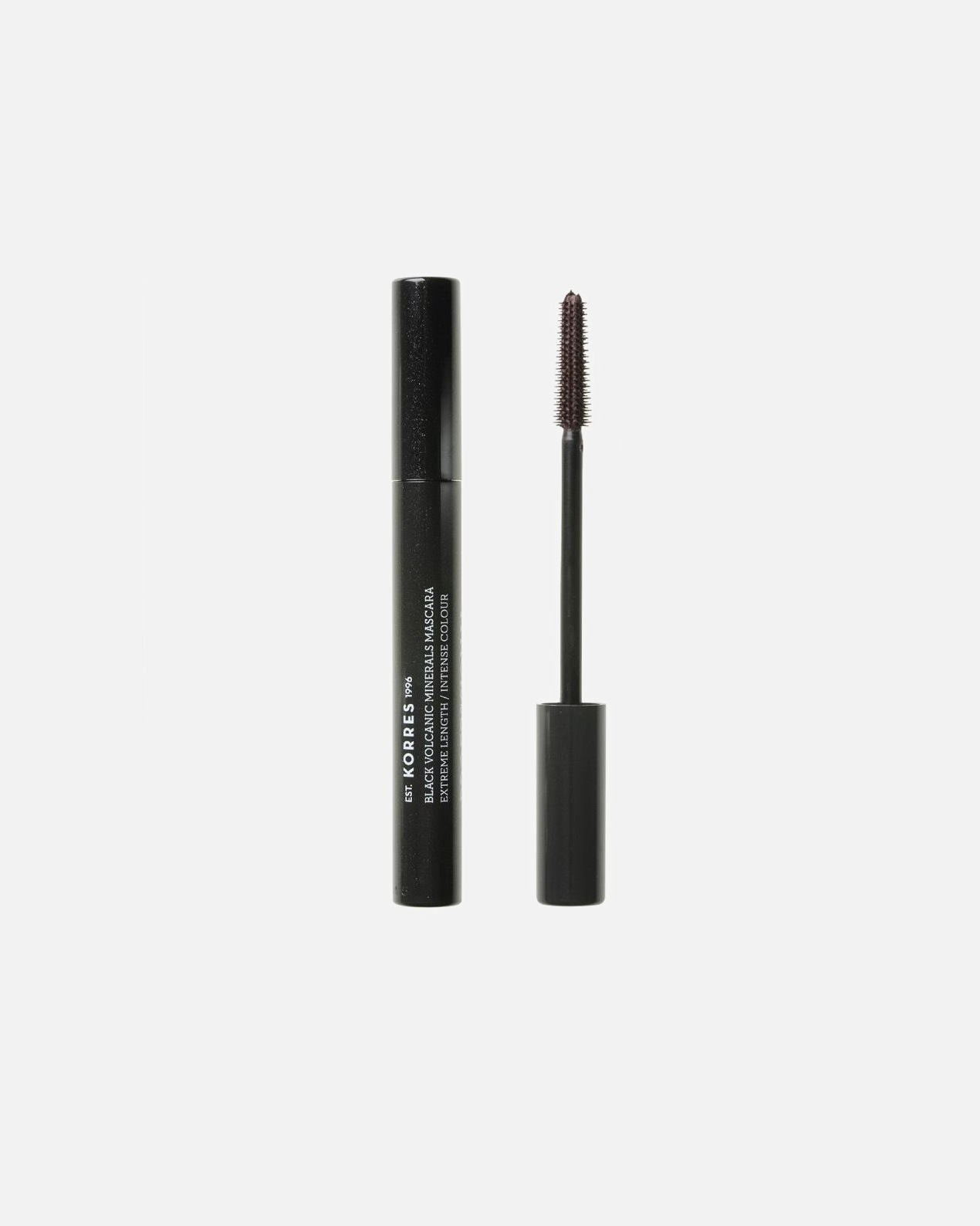Maskara dla Unisex KORRES Black Volcanic Minerals Mascara Extreme Length 3 - BROWN PLUM