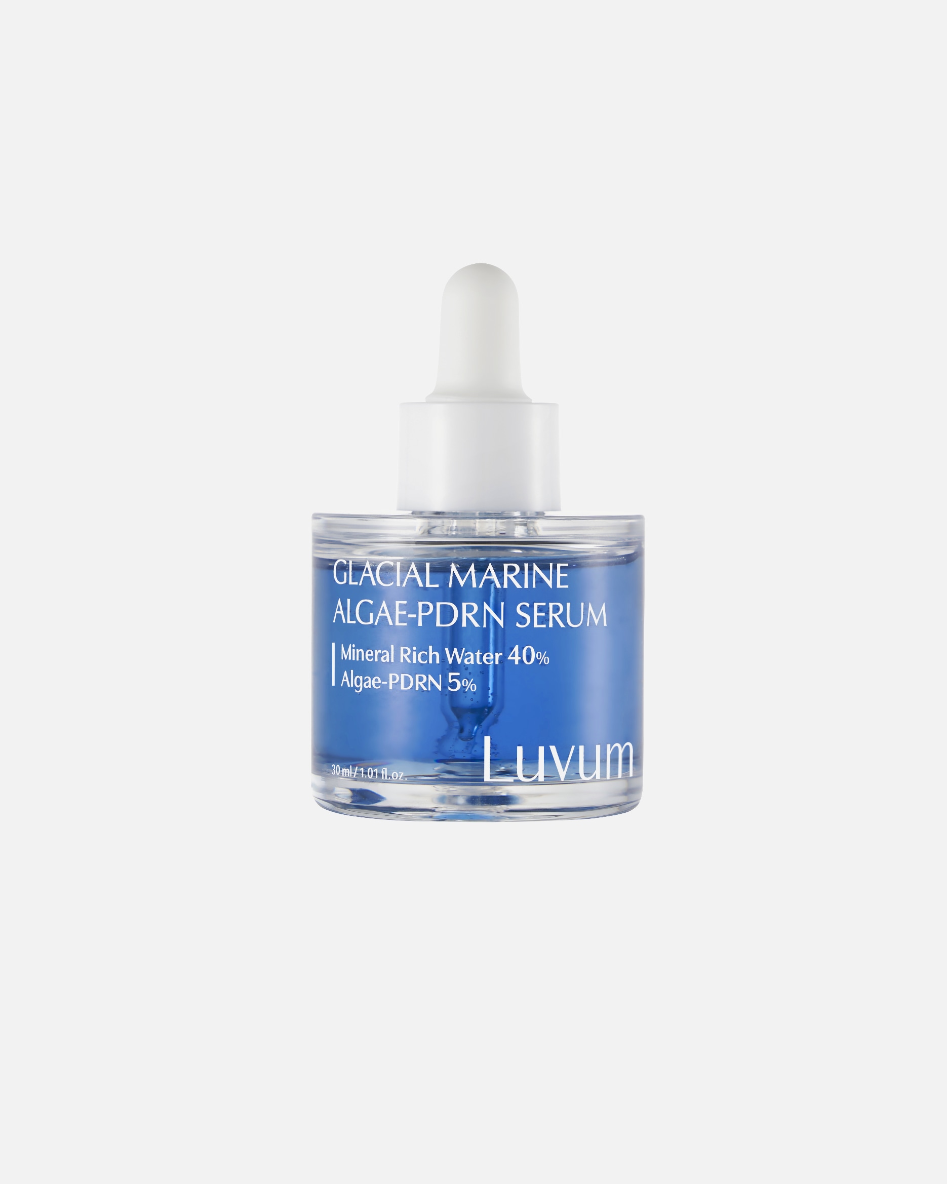 Serum anti-aging dla Unisex Luvum GLACIAL MARINE ALGAE-PDRN Kojące serum do skóry wrażliwej 33 g