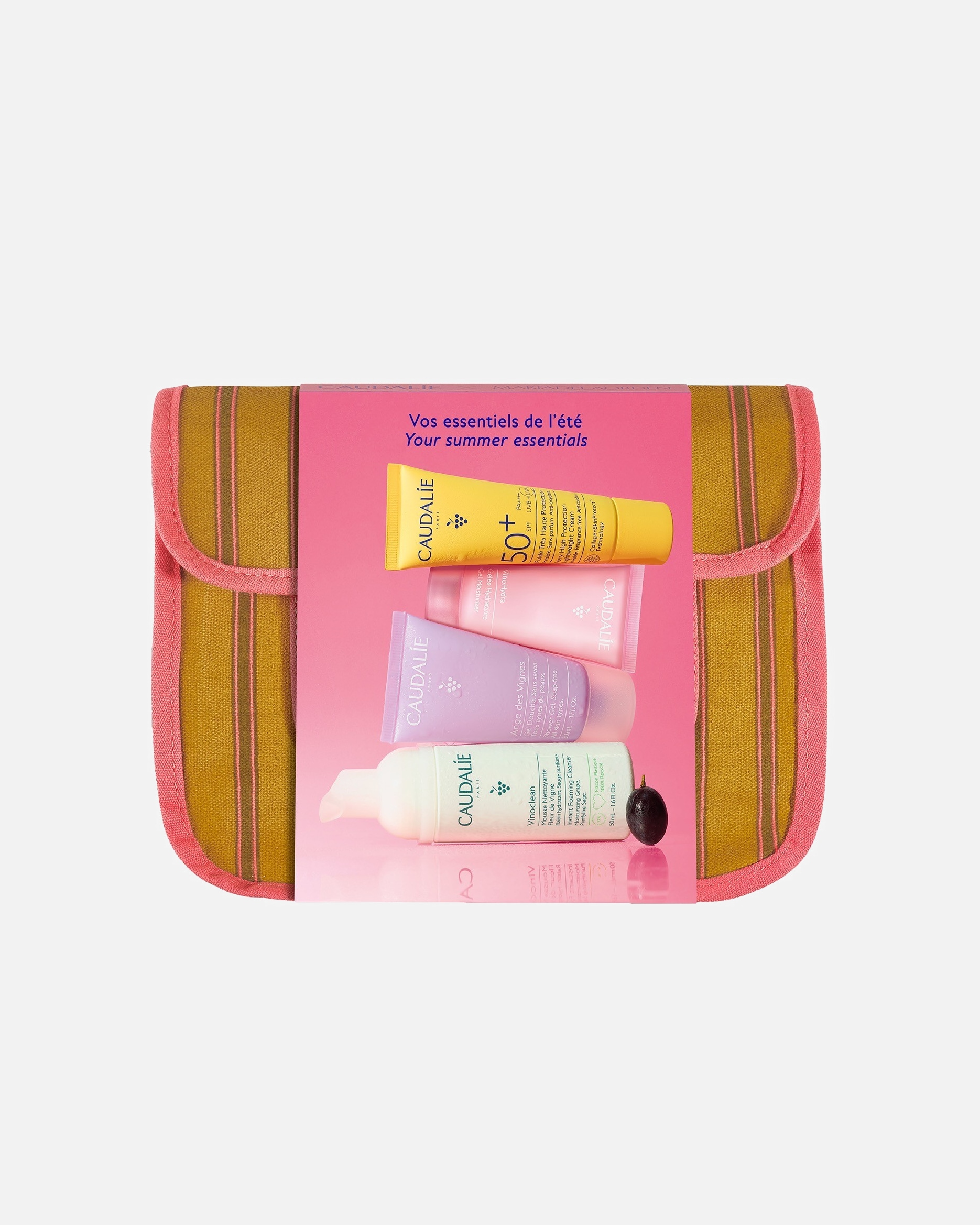 Zestaw do pielęgnacji twarzy dla Unisex Caudalie Letnia Kosmetyczka 2026 1 szt.