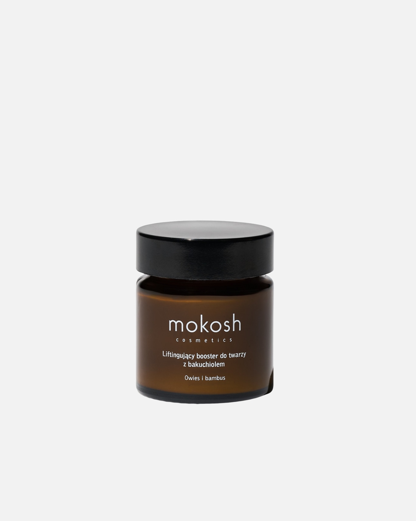 Serum anti-aging dla Unisex Mokosh Wygładzający booster do twarzy z bakuchiolem „Owies i bambus” 30 ml