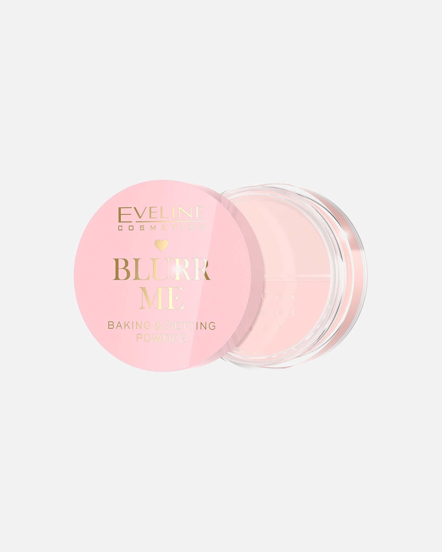 Puder fixujący dla Unisex Eveline Cosmetics Blurr me Puder utrwalający z technologią Soft focus Soft Pink