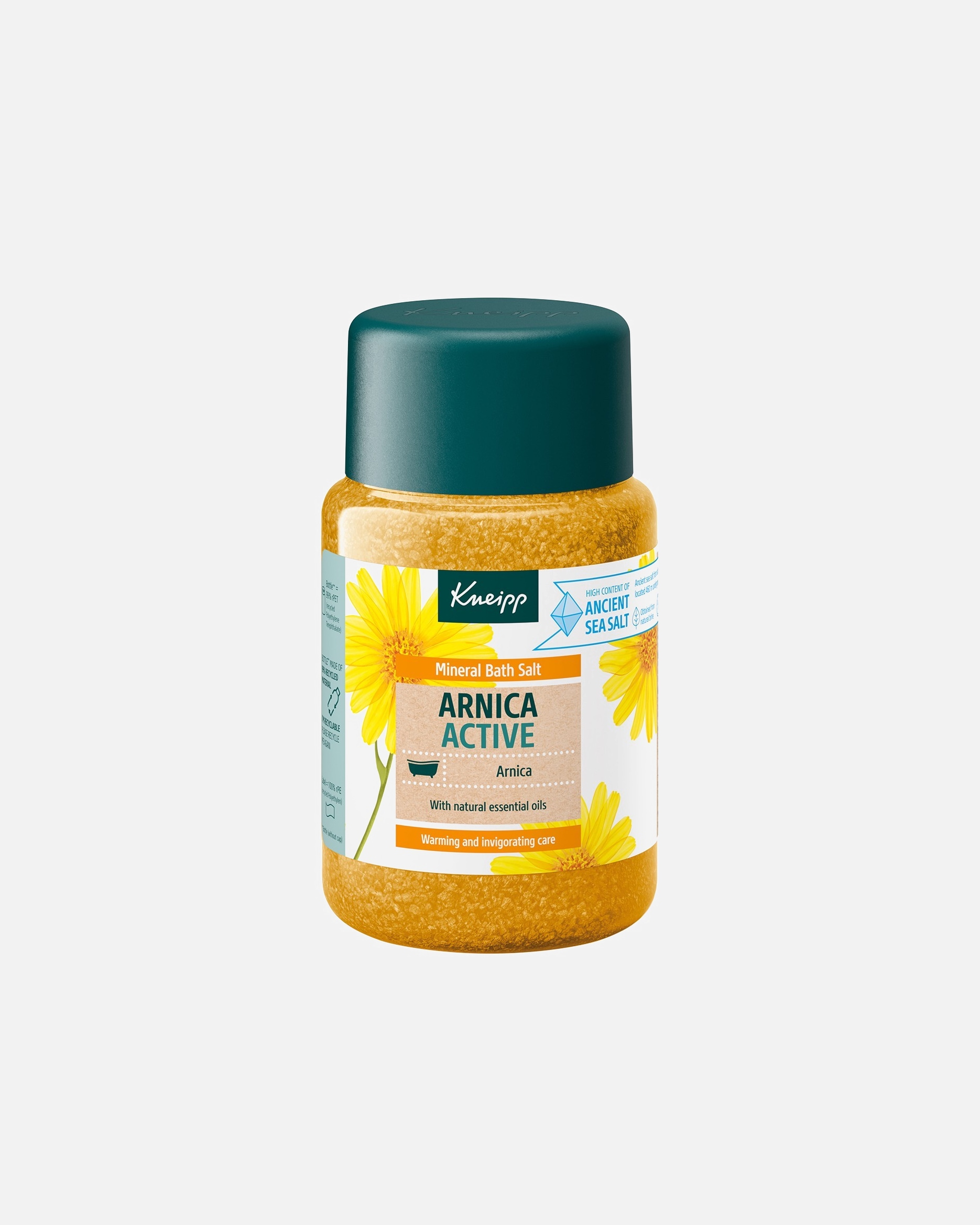 Zestaw do pielęgnacji ciała dla Unisex Kneipp Arnika Active Kryształki do kapieli z soli mineralnej 500 g