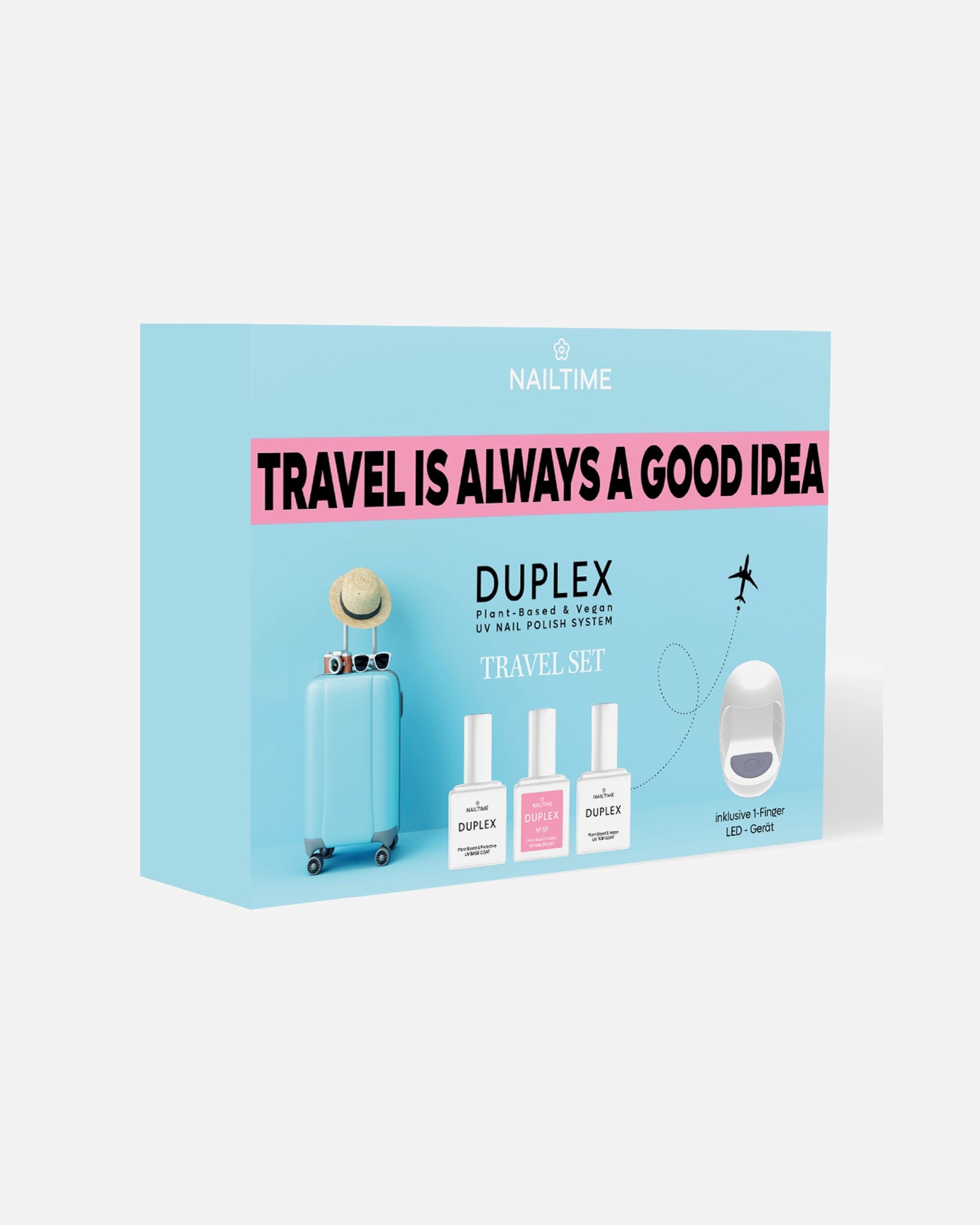 dla Unisex NAILTIME DUPLEX TRAVEL SET 1 szt.