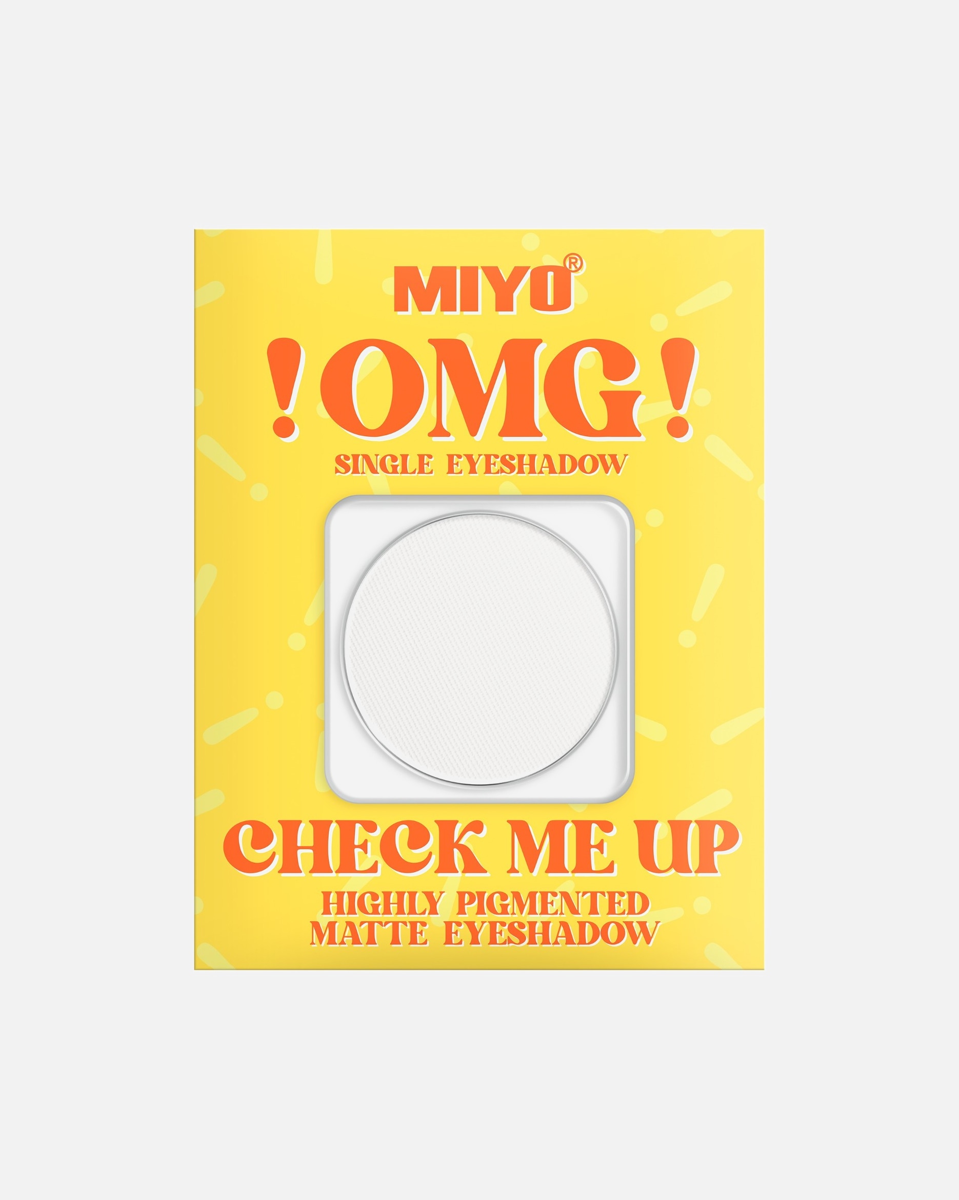 Cień do powiek dla Unisex MIYO OMG Check Me Up COCAINE