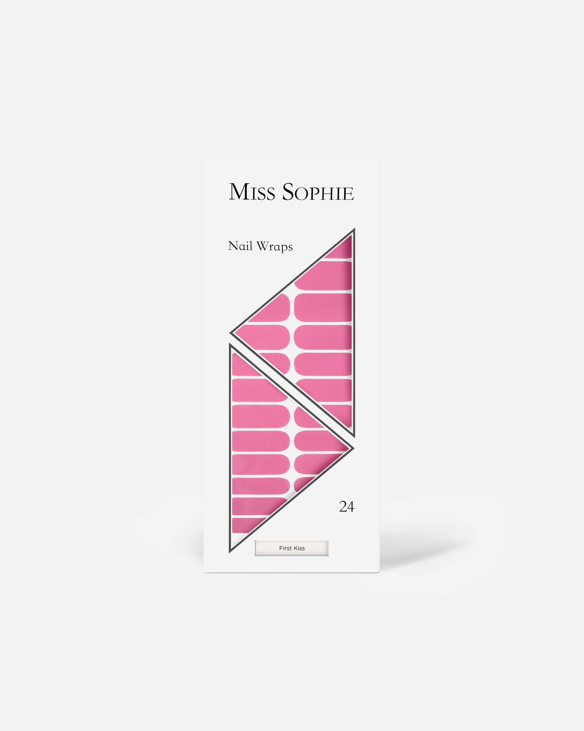 Naklejki na paznokcie dla Unisex Miss Sophie's First Kiss Nail Wraps 24 szt.
