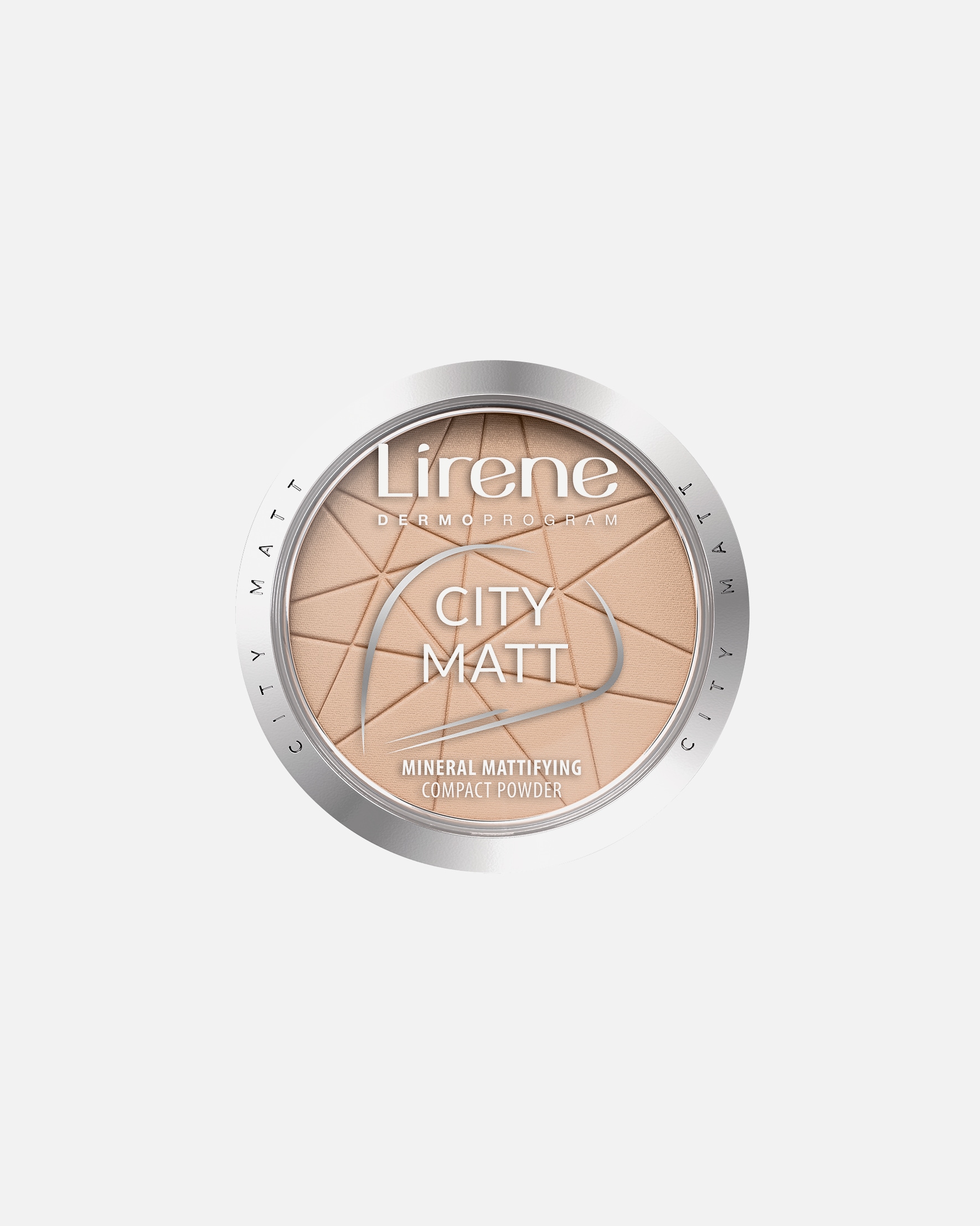 Puder dla Unisex Lirene CITY MATT MINERALNY PUDER MATUJĄCY 03 - BEŻOWY