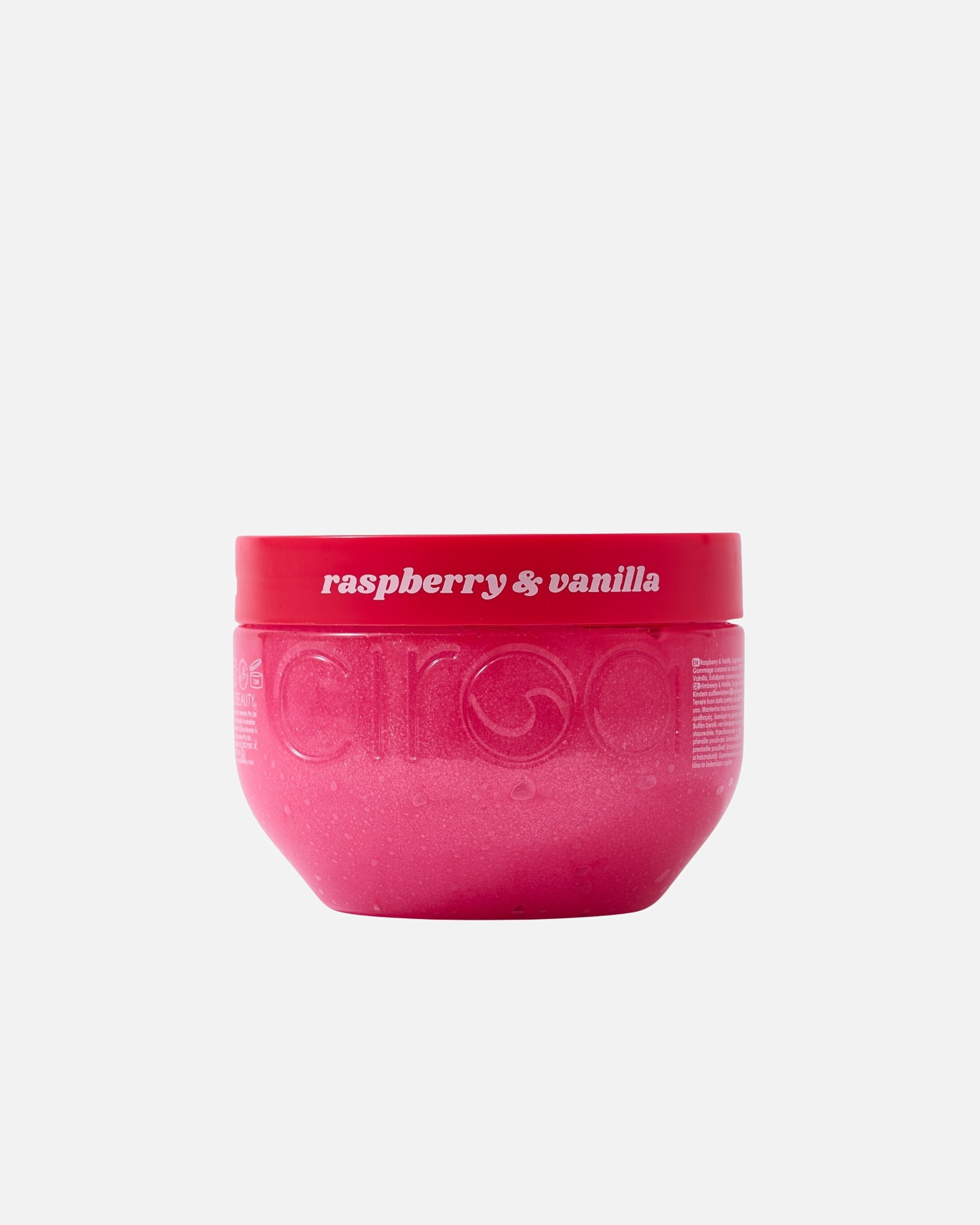 Peeling do ciała dla Unisex Ciroa Beauty Raspberry and Vanilla 350 g