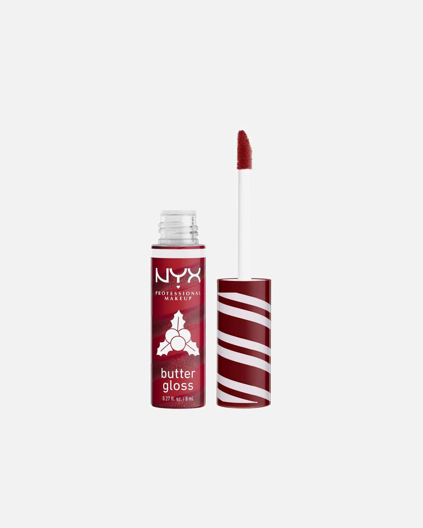 Błyszczyk do ust dla Unisex NYX Professional Makeup Holiday Collection Butter Gloss Swirl Holly Berry Swirl