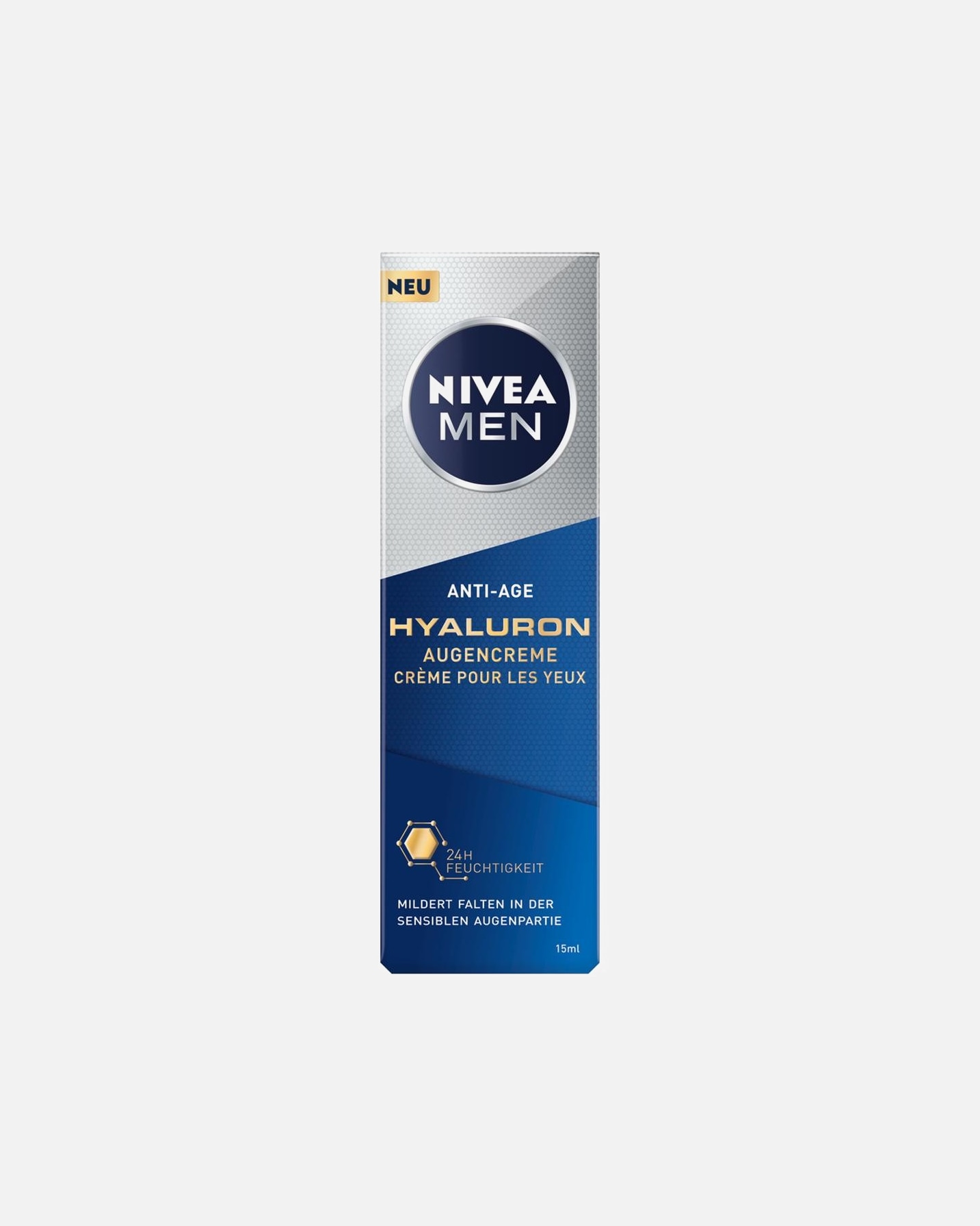Roll-on pod oczy dla Unisex NIVEA MEN Anti-Age Hyaluron Eye Care 15 ml