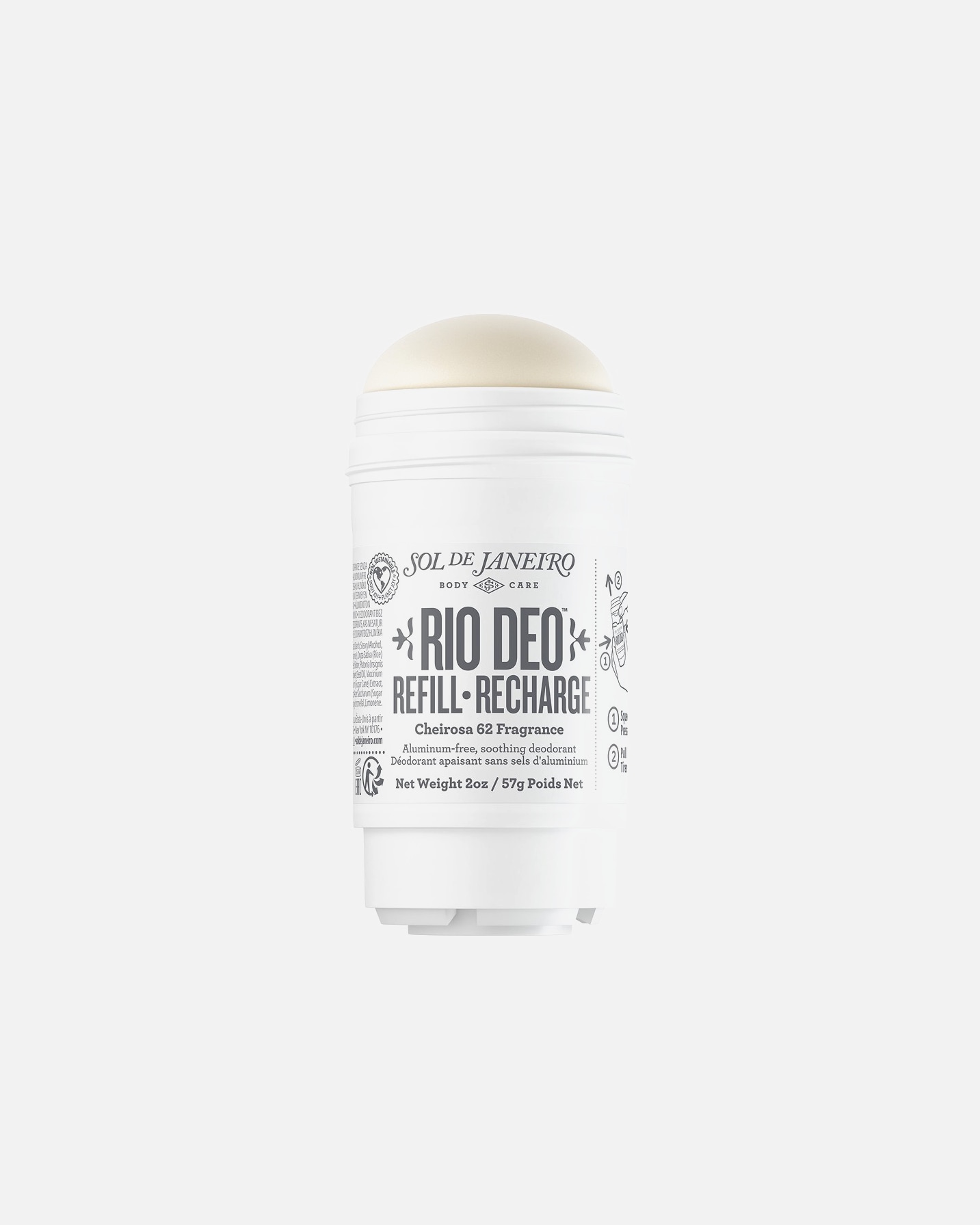 Dezodorant dla Unisex Sol de Janeiro Bum Bum Rio Deo Cheirosa 62 57 g - Refill