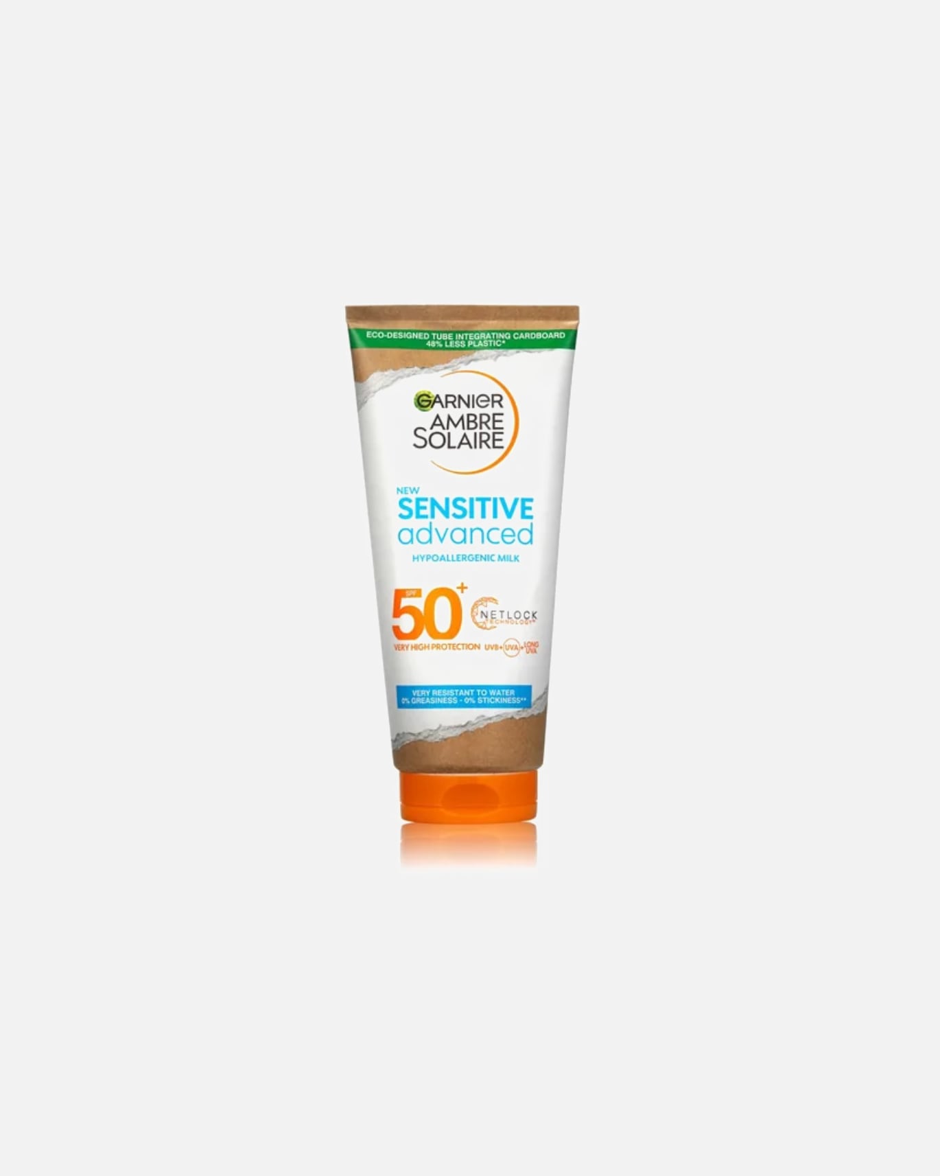 Krem do opalania dla Unisex Garnier Ambre Solaire Sensitive Advanced SPF50+ 175 ml