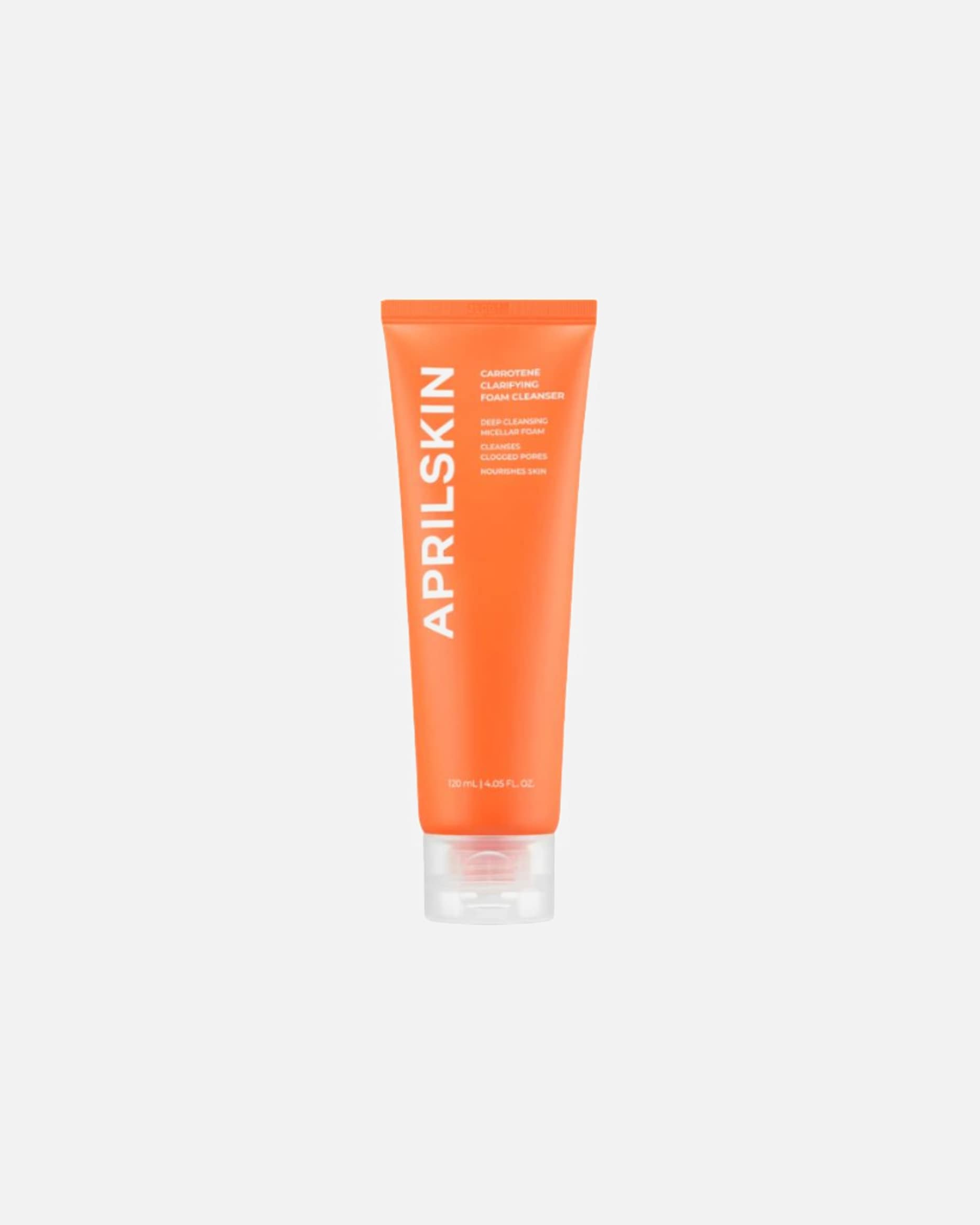 Pianka do mycia twarzy dla Unisex APRILSKIN Default Brand Line Carrotene Clarifying Foam Cleanser 120 g