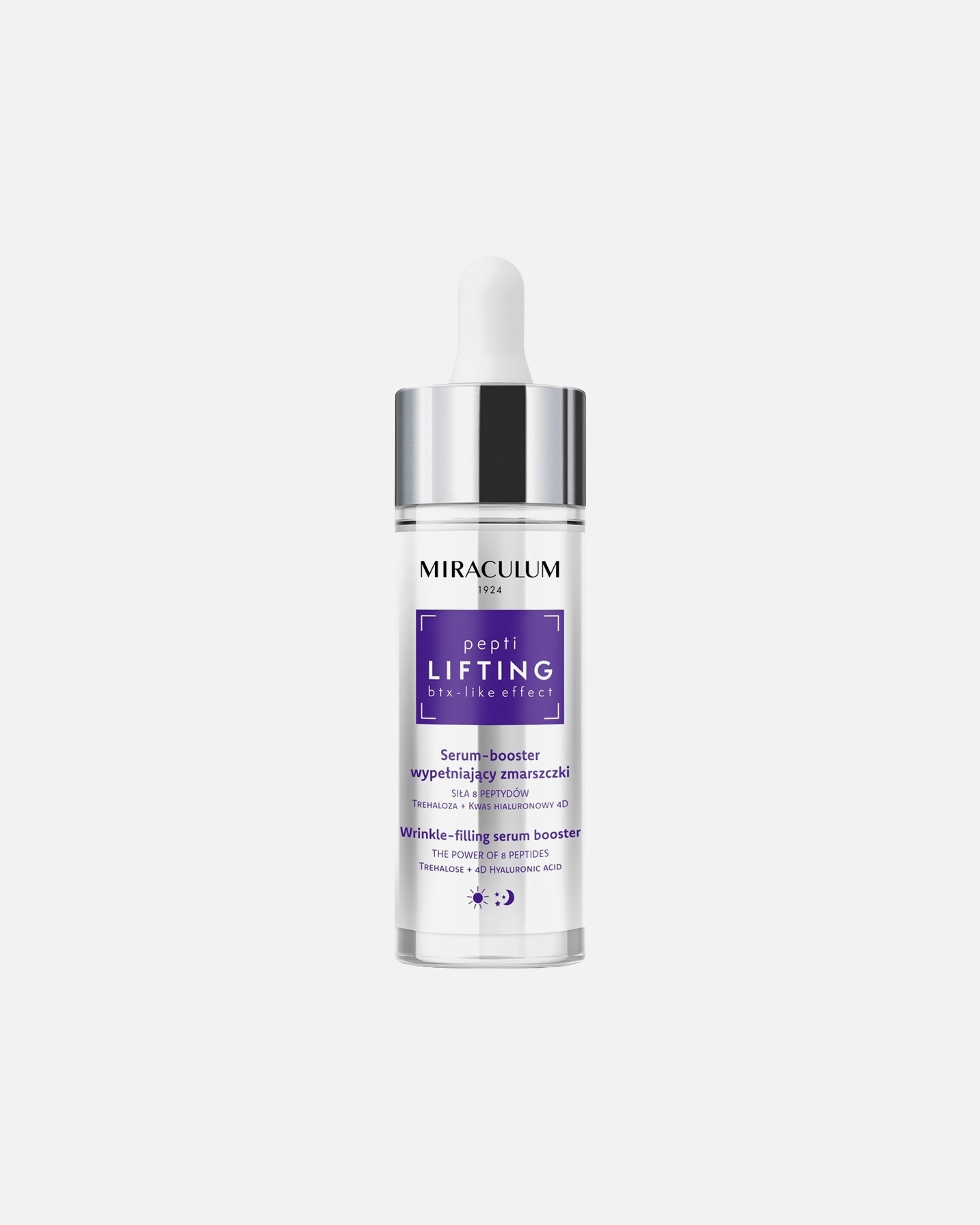 Serum pod oczy dla Unisex Miraculum PEPTI LIFTING BOOSTER WYPEŁNIAJĄCY ZMARSZCZKI 30 ml