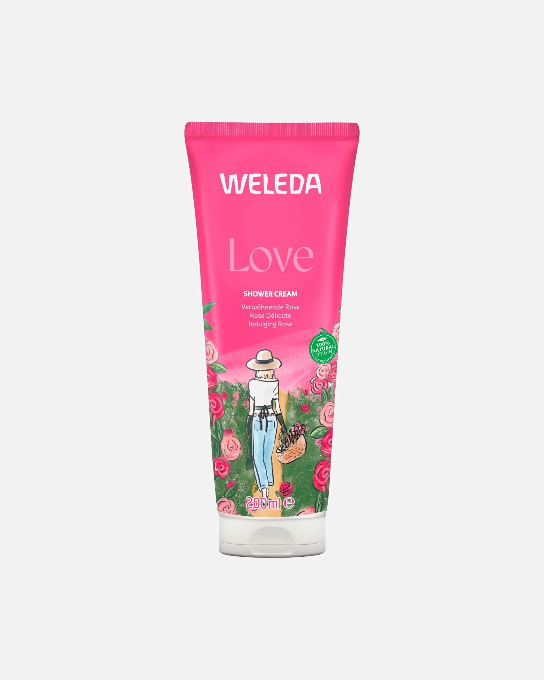 Żel pod prysznic dla Kobieta Weleda Aroma Shower Love 200 ml