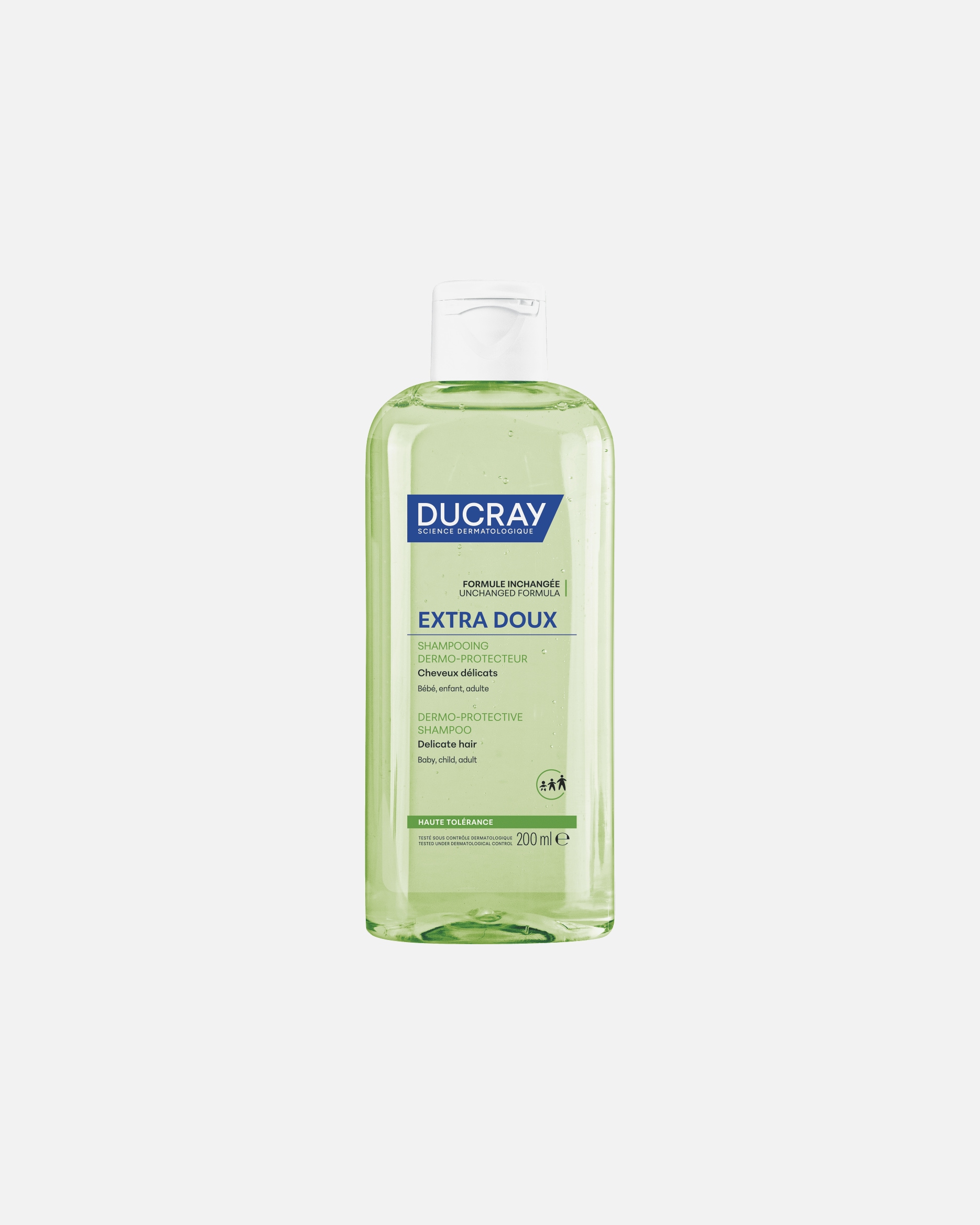 Szampon do włosów dla Unisex Ducray Extra-Gentle 200 ml