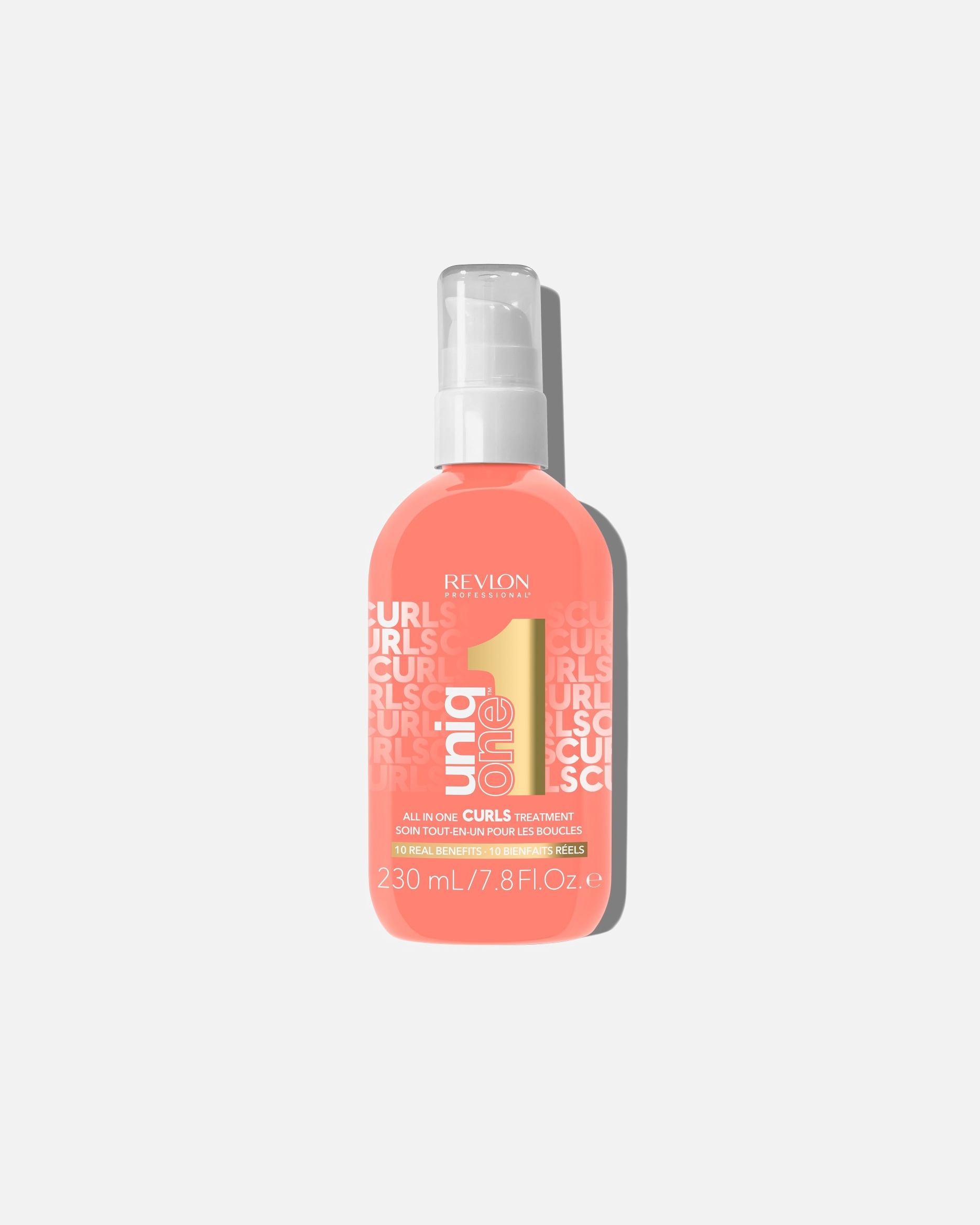 Odżywki bez spłukiwania dla Unisex Revlon Professional UniqOne Kuracja do włosów All In One Curls 230 ml