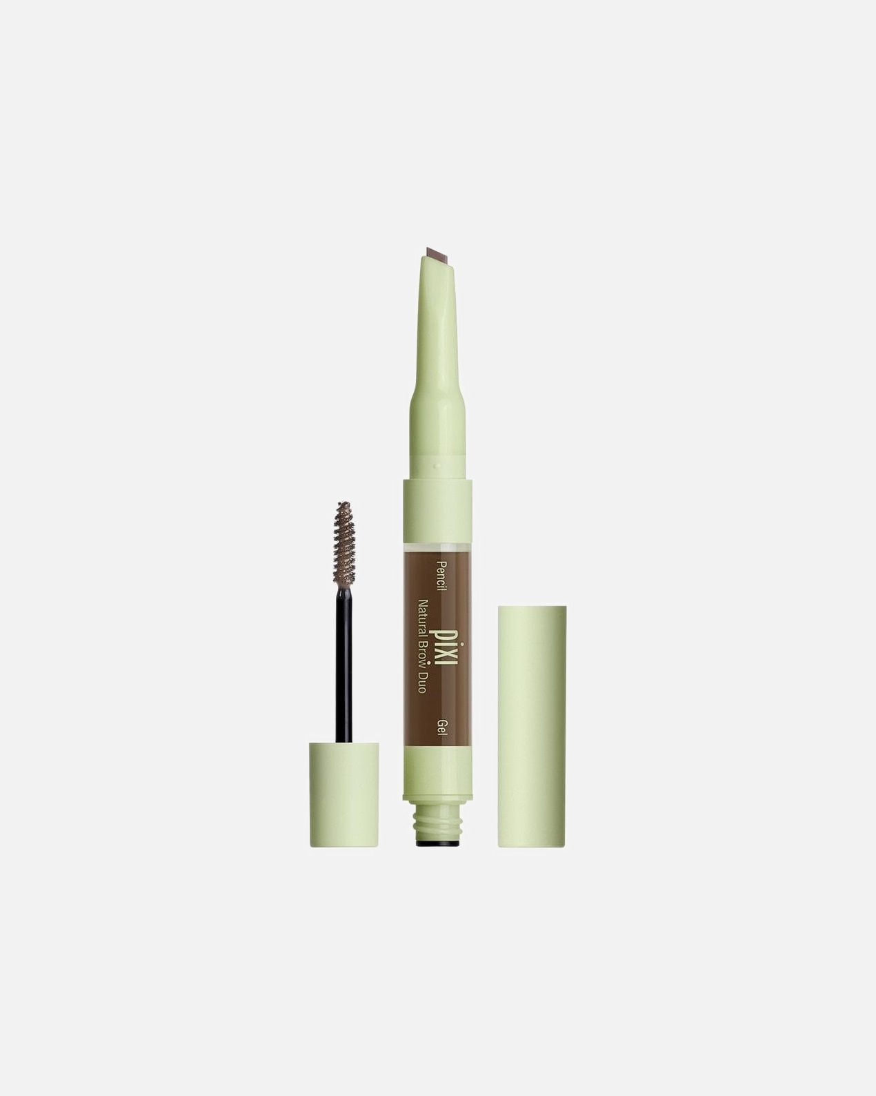 Kredka do brwi dla Unisex Pixi Natural Brow Duo NATURAL - NATURAL BROWN
