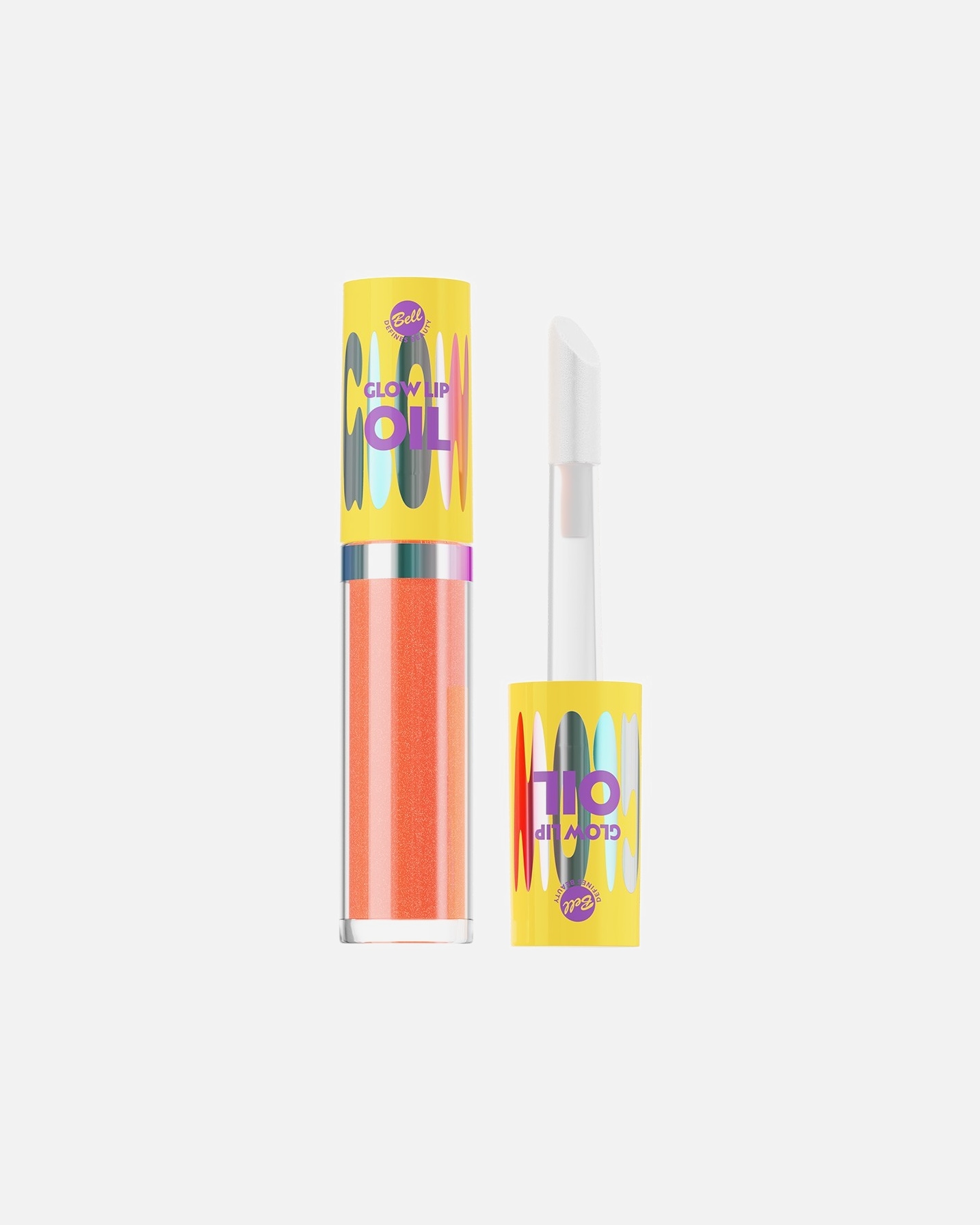 Błyszczyk do ust dla Unisex Bell Mood Maker GLOW LIP OIL 1 - GOLDEN SUNRISE