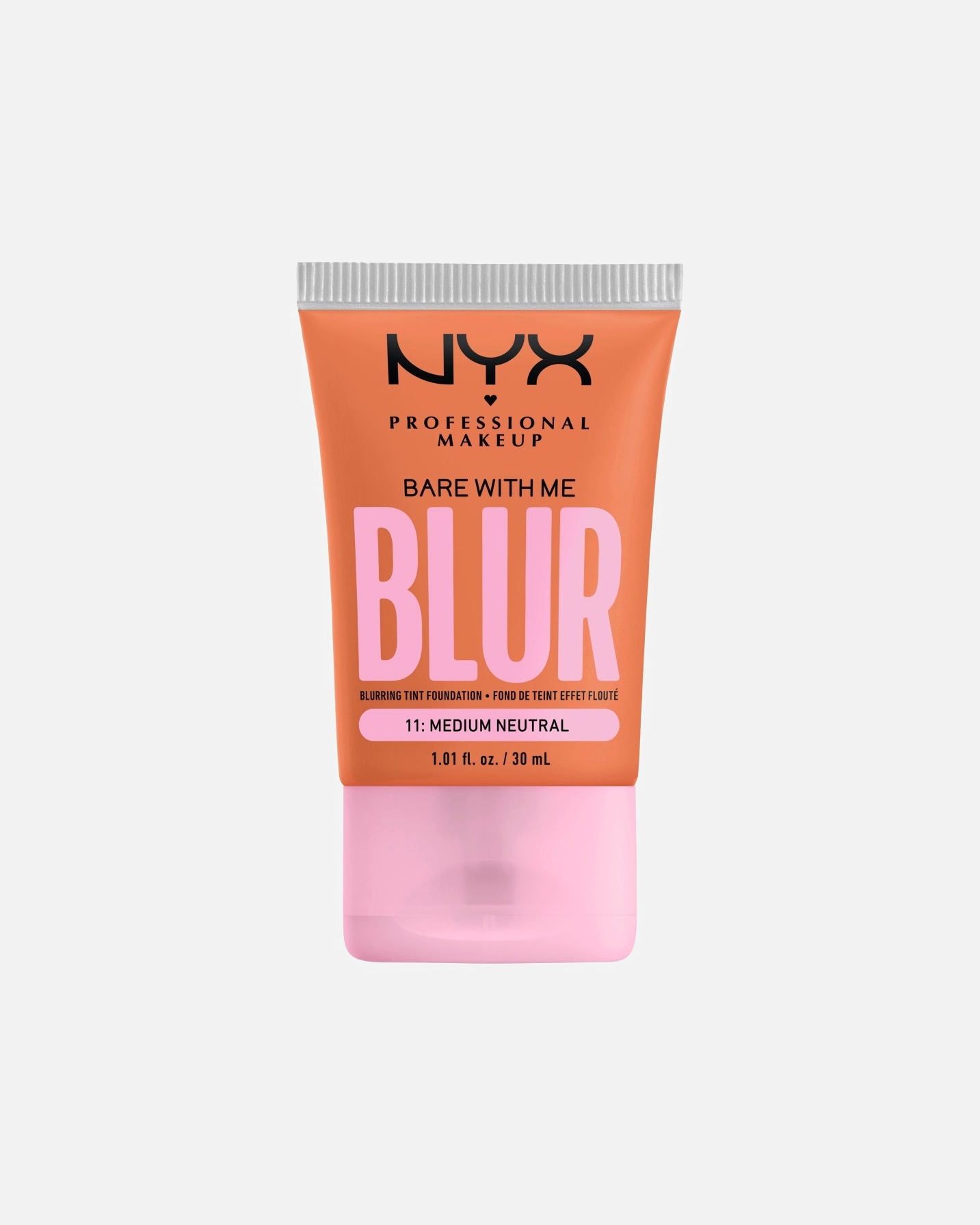 Podkład dla Unisex NYX Professional Makeup NYX Professional Makeup wygładzający podkład Bare With Me Blur Truffle 30ml MEDIUM NEUTRAL