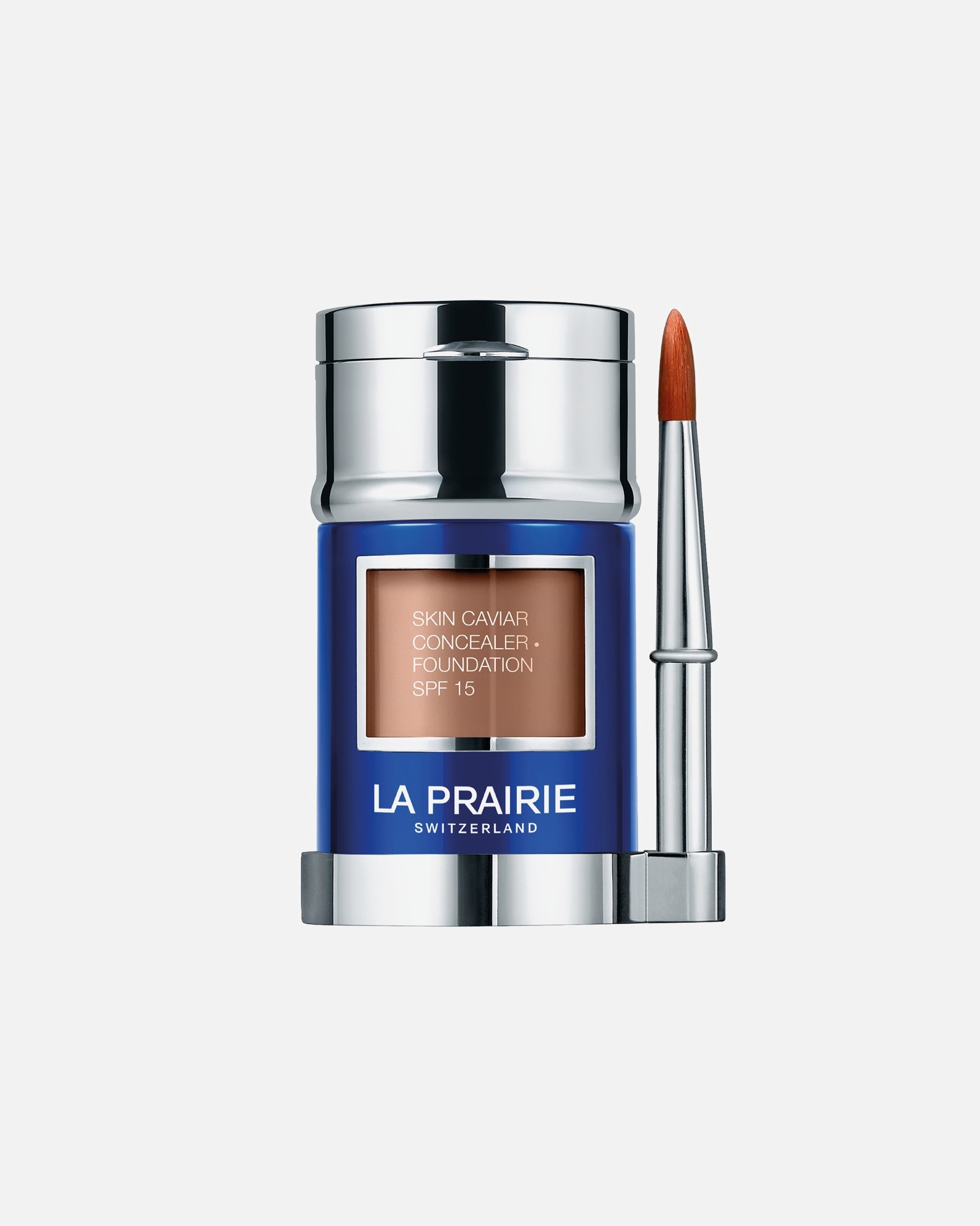 Podkład dla Unisex La Prairie Skin Caviar Complexion Complexion Concealer Foundation SPF 15 GOLDEN BEIGE SATIN - SATIN NUDE