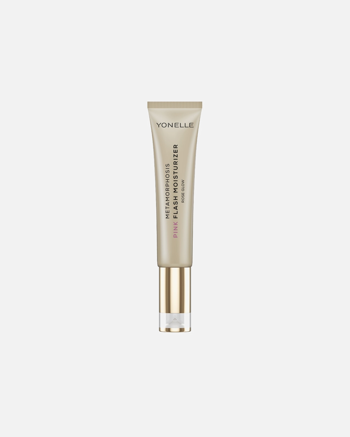 Krem na dzień dla Kobieta YONELLE METAMORPHOSIS PINK FLASH MOISTURIZER - Rozświetlający Nawilżacz Z Różowo-Złotymi Drobinkami 25 ml